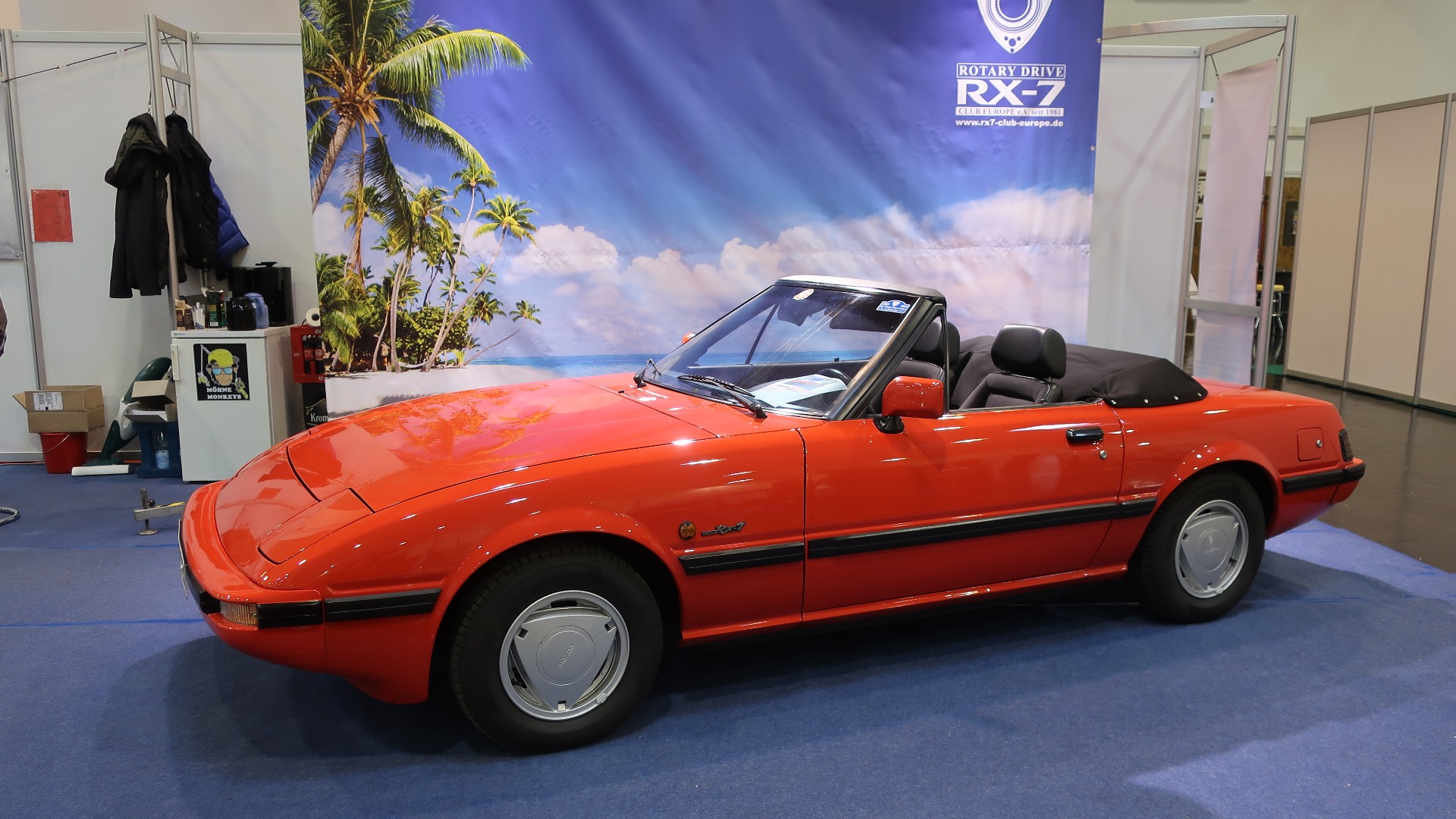 1 av 47 bygde Mazda RX-7 Lorenz Cabriolet.