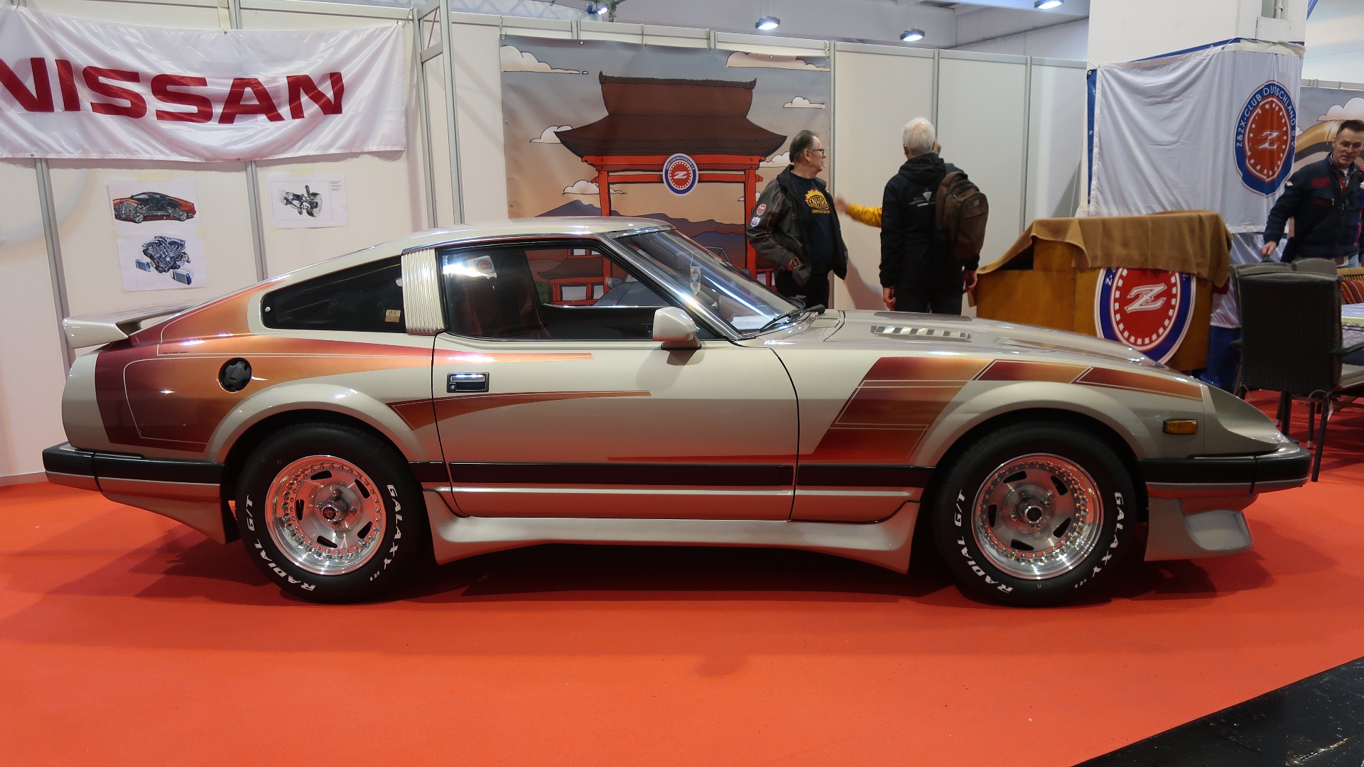 En absolutt herlig Datsun 280 ZX med en mengde små og store customtricks fra det glade 80-tall.