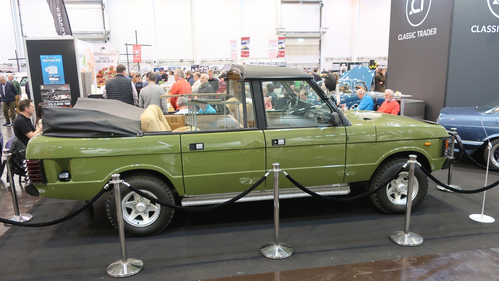 Gedigen 1985 Range Rover ombygd til jaktbil av Rometsch for kommunistpamper.