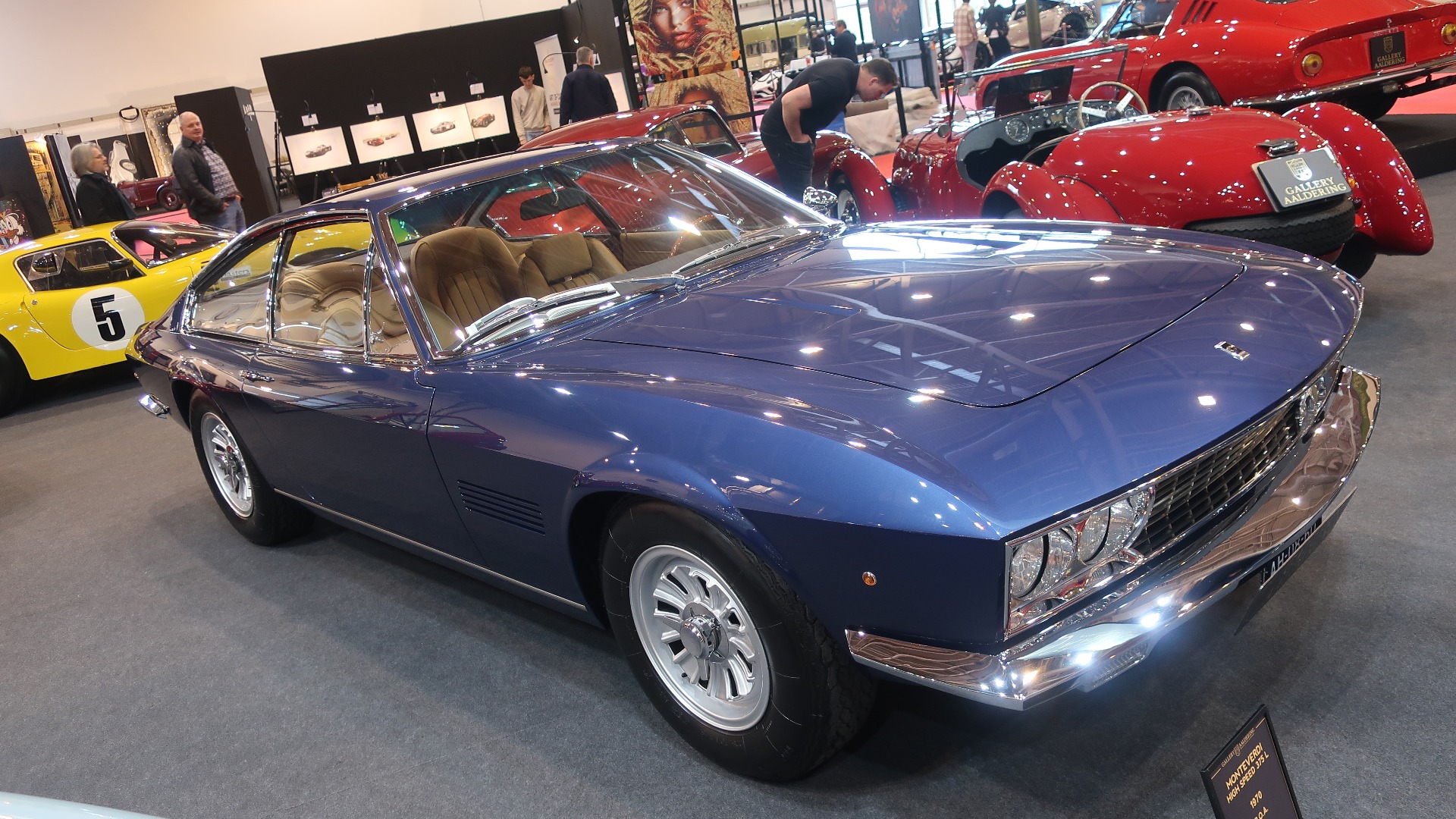 Monteverdi er noe for seg selv. Et episk merke som man nesten aldri ser på messer, men på Techno Classica var det et eksemplar av arten.