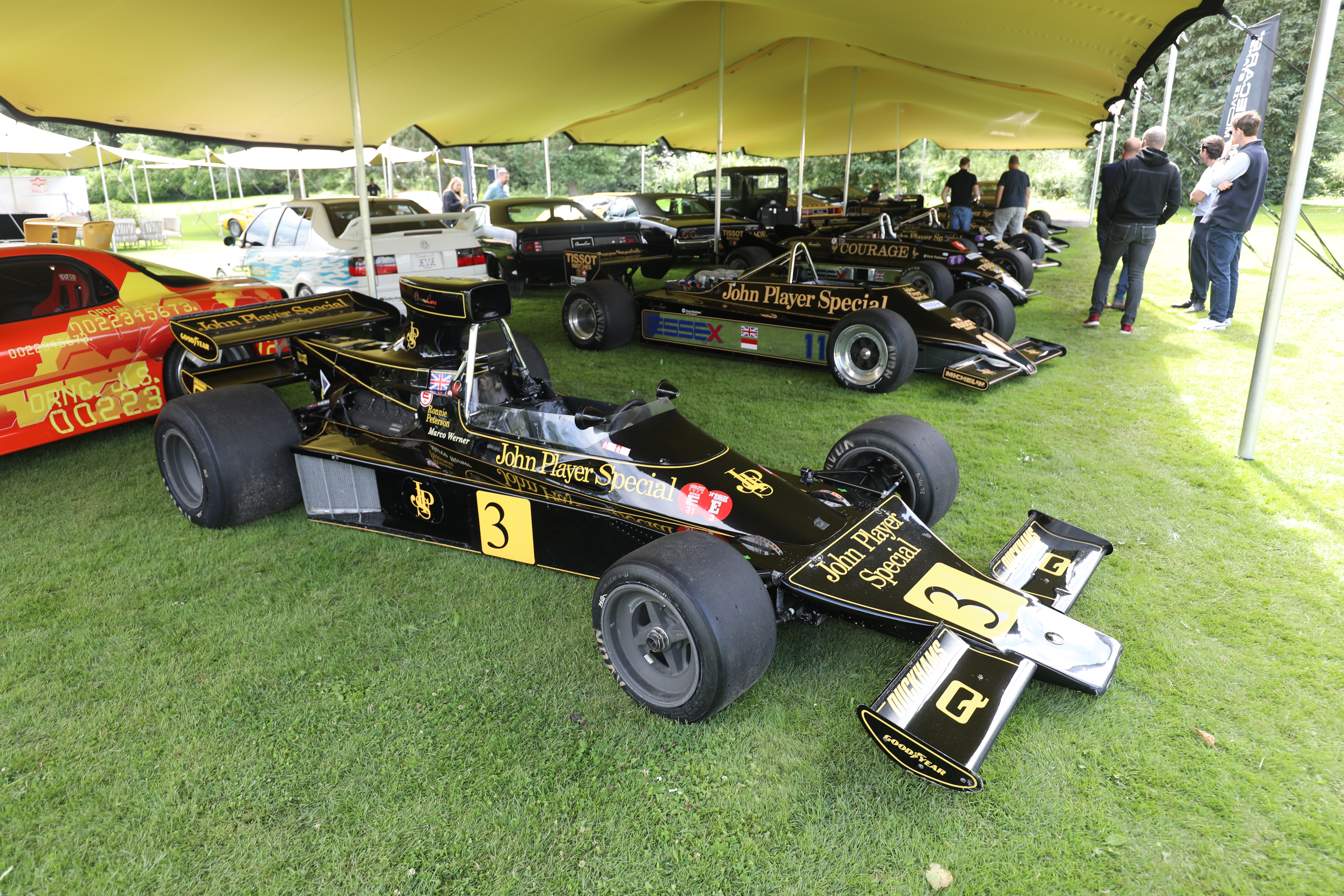 Tyske Chromecars har flere legendariske Lotus Formel 1-biler fra JPS-tiden i stallen. 