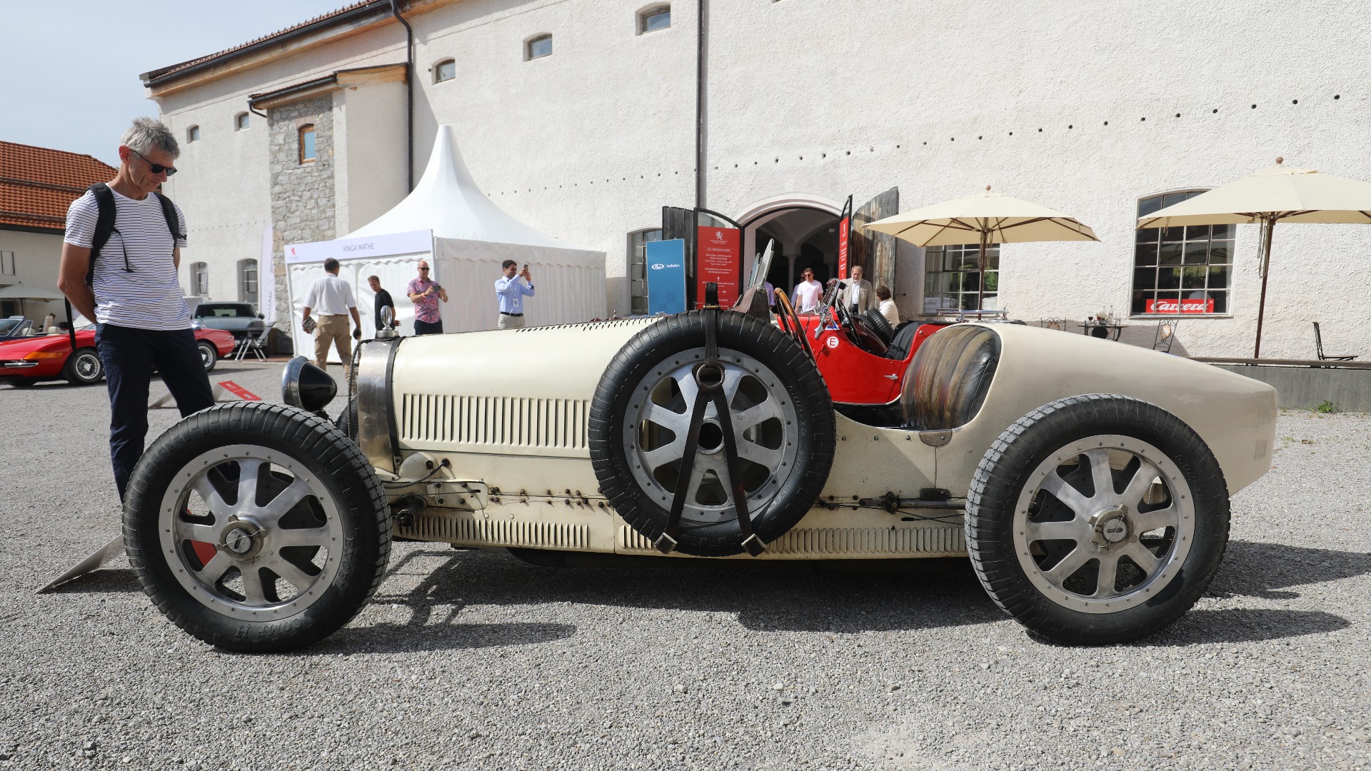 Bugatti Type 35 er bare vanvittig gromt, denne 1926 35T med herlig patina som bonus. 