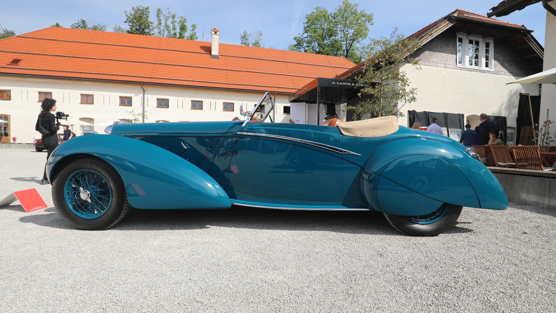 Elegant er stikkordet når man skal beskrive denne Lagonda LG6 årsmodell 1938. 