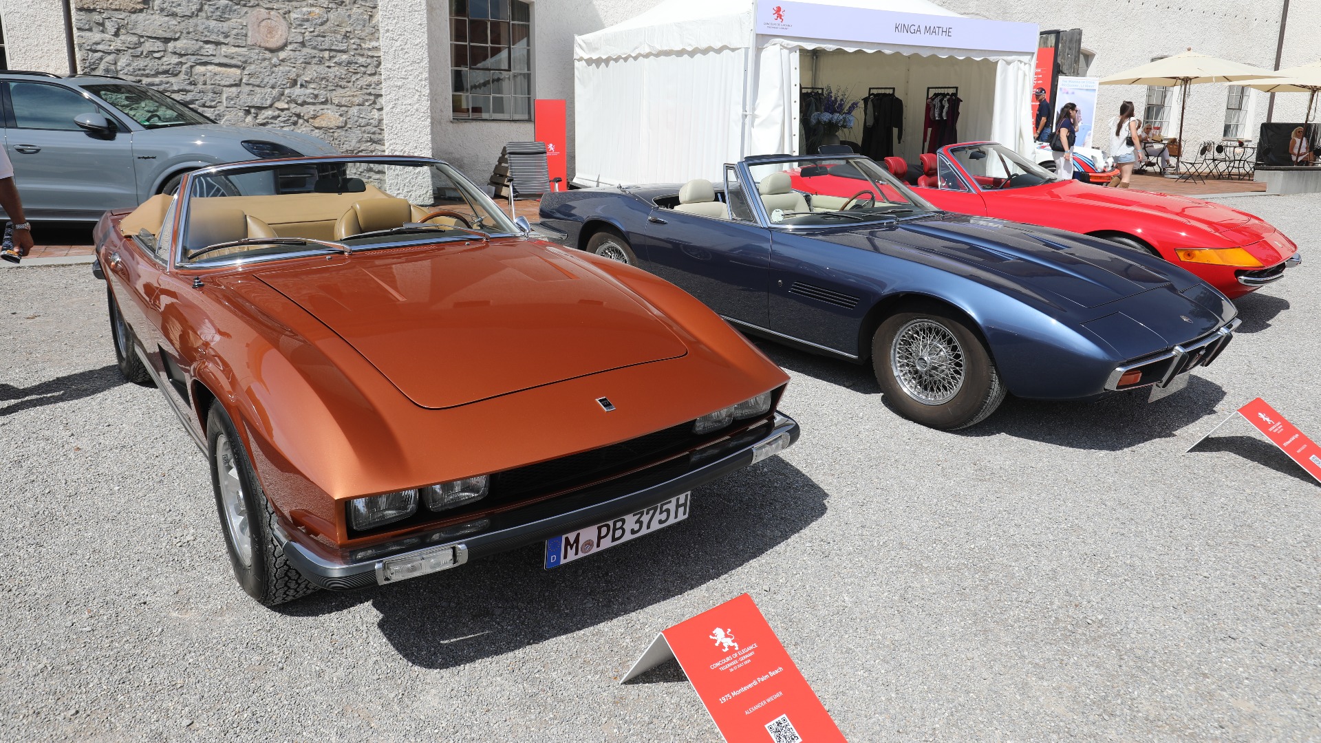 Tidenes tre vakreste cabrioleter? Monteverdi Palm Beach, Maserati Ghibli Spyder og Ferrari 365 GTS/4.