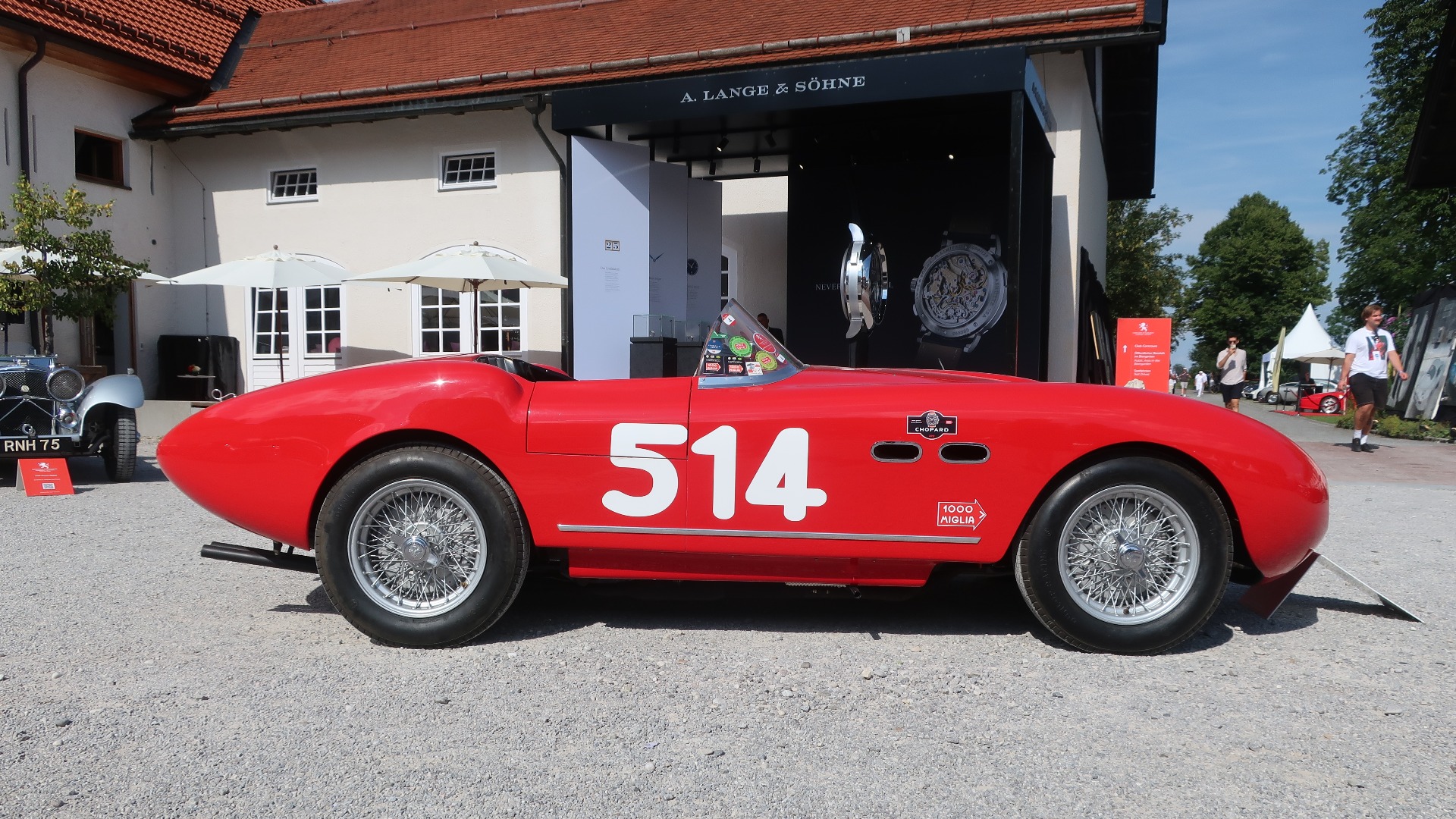 1953 Ferrari 166 MM med fortid i både Mille Miglia og Hollywood-filmen The Racers.