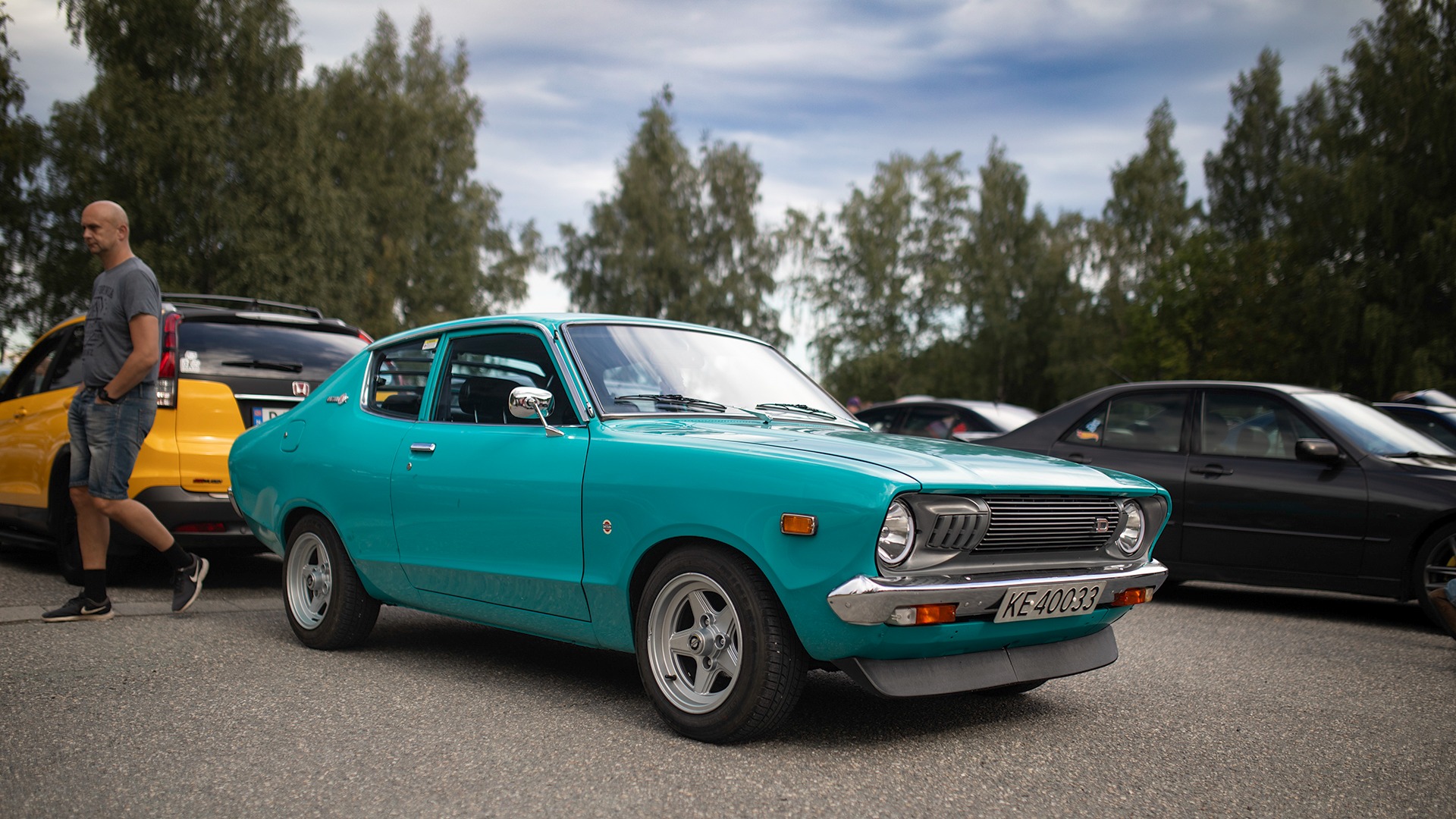 70-tallsjapanere er bare knalltøffe, her eksemplifisert med en 1975 Datsun 120Y.