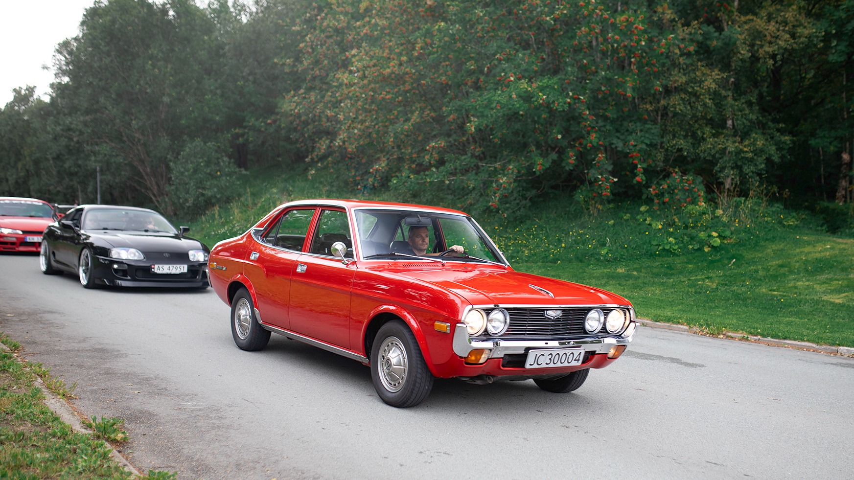 1973 Mazda 929 med fantastisk lyd.