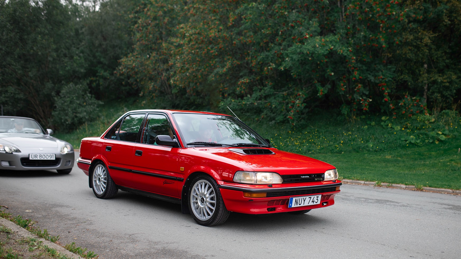 Heftig Toyota Corolla GTi fra 1991.