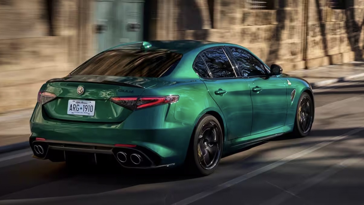 Lekker bakende på Giuliaen