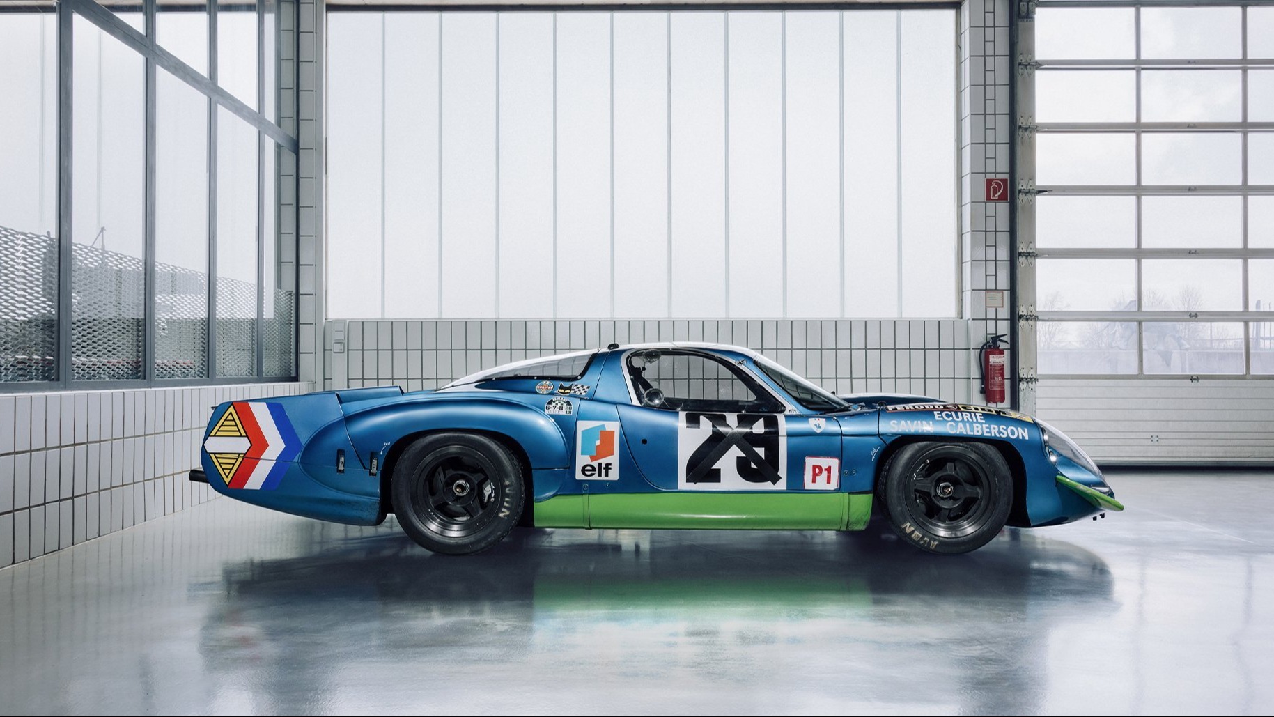 Den originale Alpine A220 i all sin prakt.