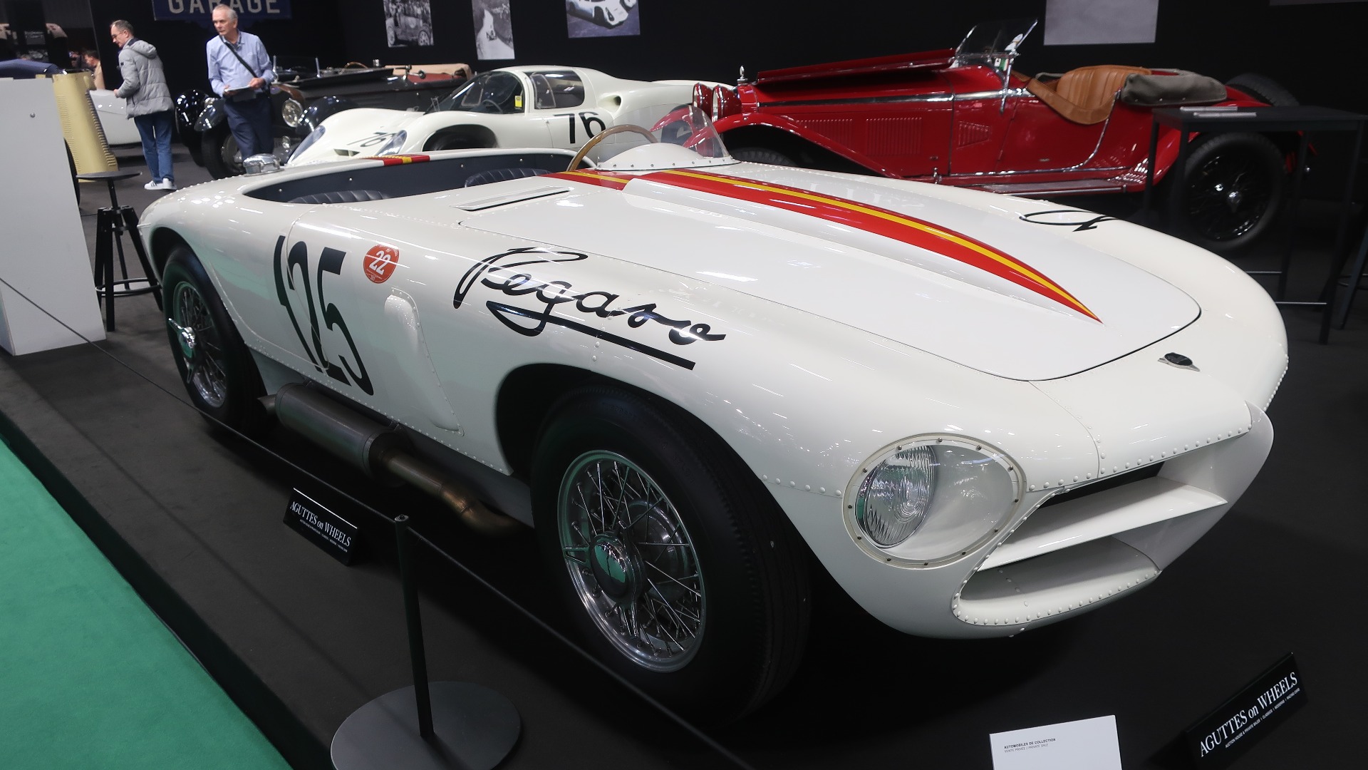 Pegaso er bare magisk, og av de tre på messen var denne Z102 Rabassada Spider den stiligste.