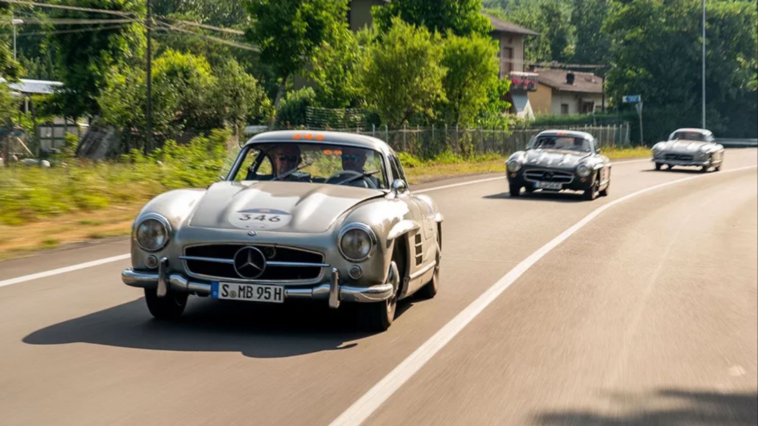 Mercedes ordner med tidenes tur – kjør 300 SL i Mille Miglia