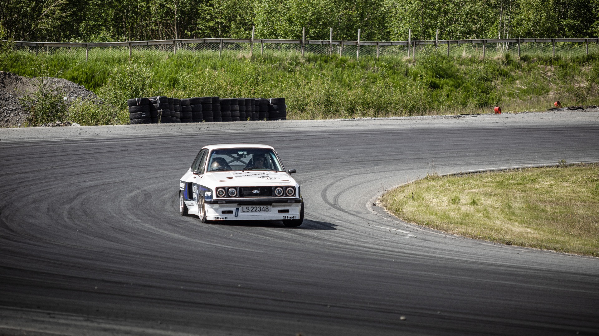 I tillegg til Opel og Volvo var alle andre merker velkommen. Det gjorde at Thomas Jønlands Ford Escort fikk kjøretid. Denne har vi en videoartikkel av på Refuel.