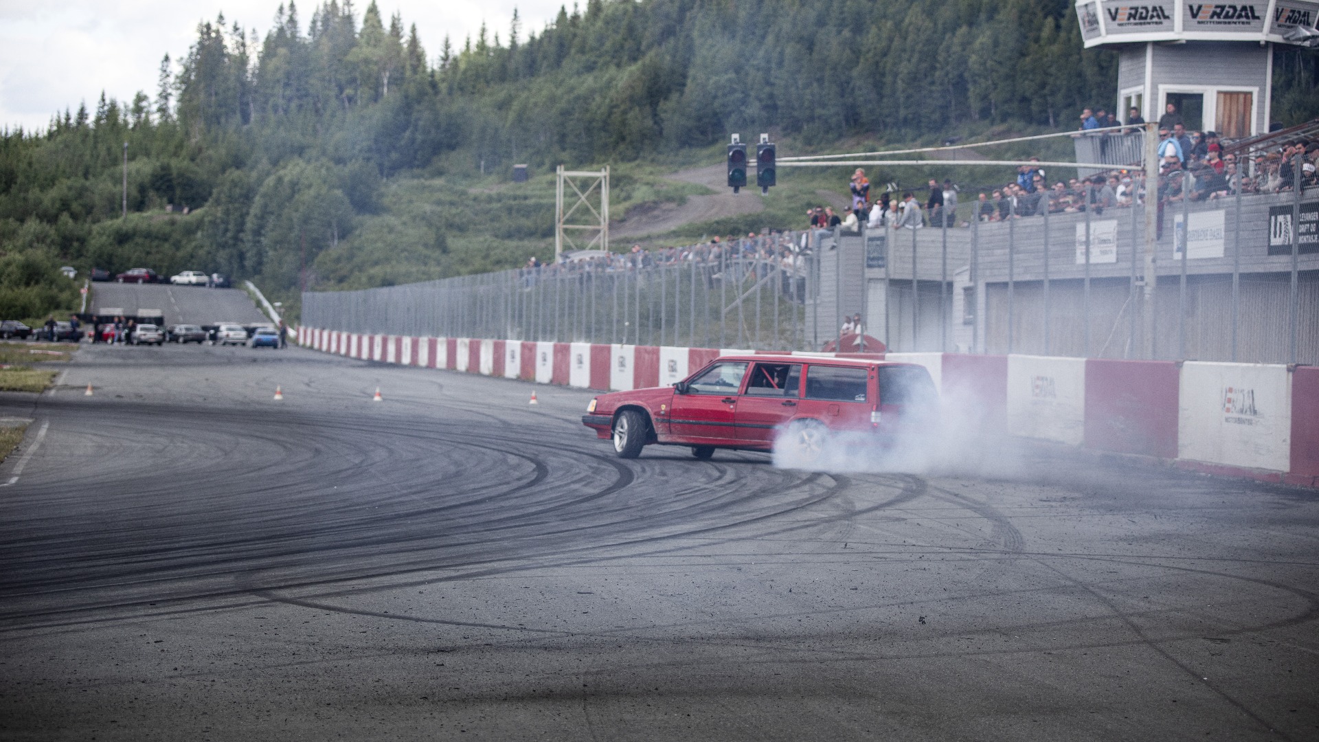 Langtak i full skrens!