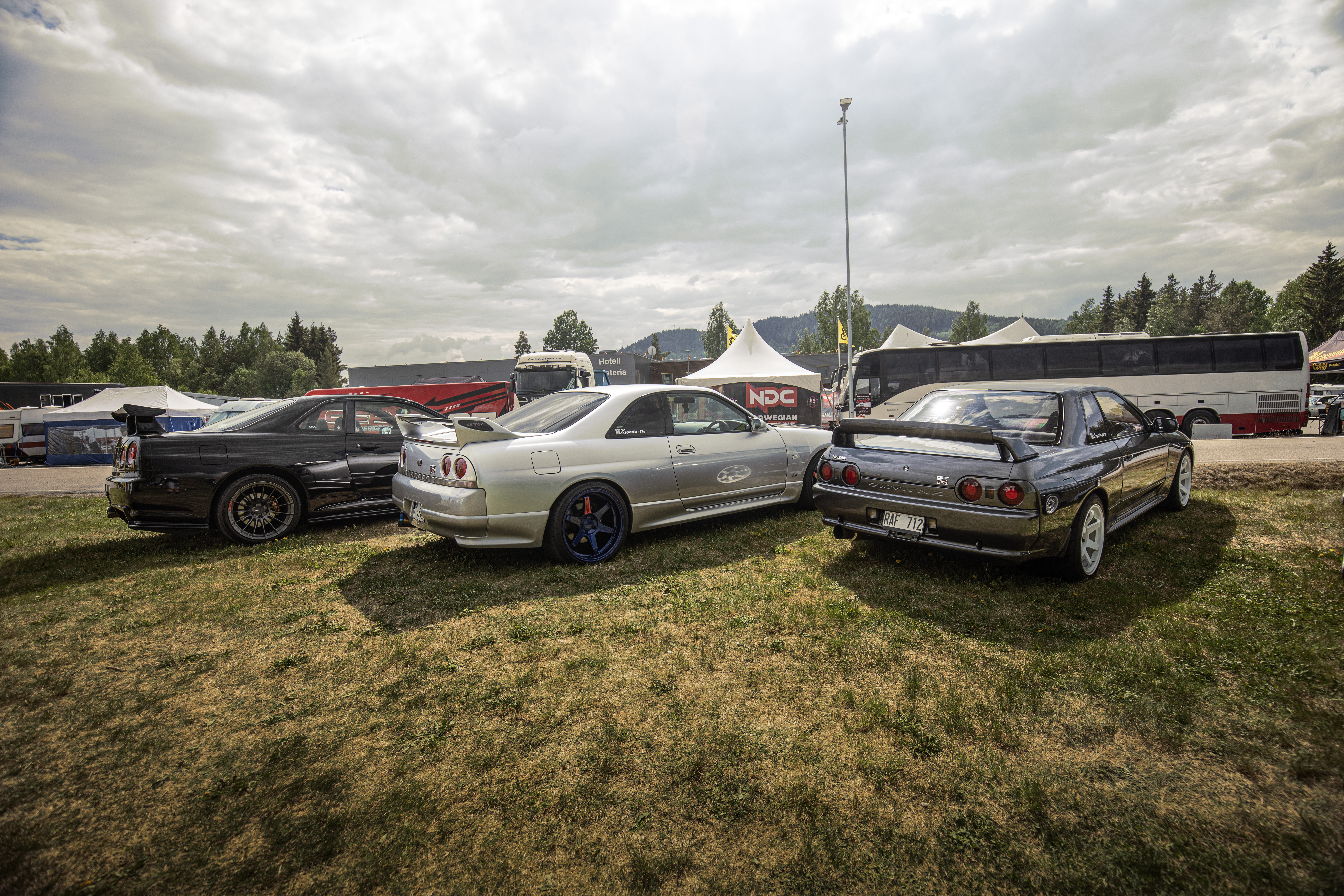 Tre sett med legendariske bakender