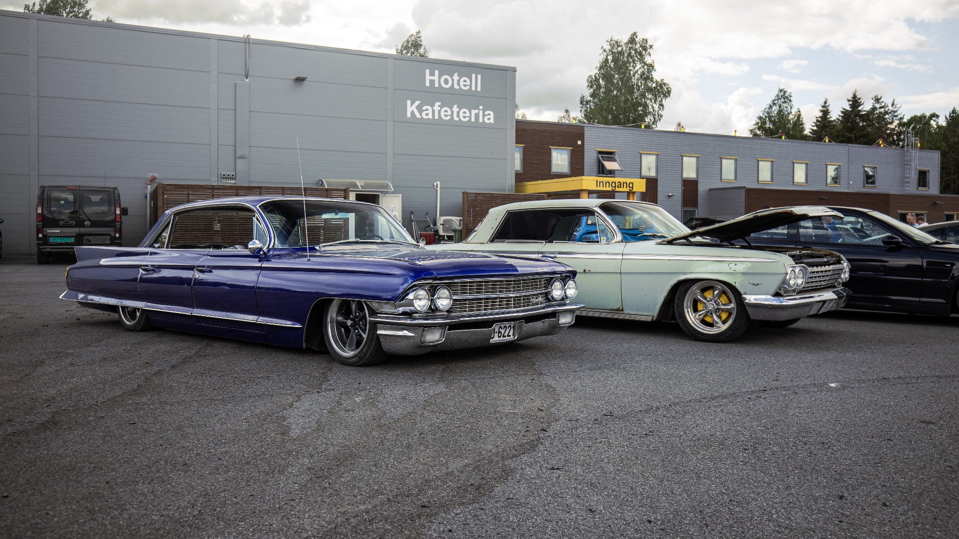 Også raggebilene kan få stille ut