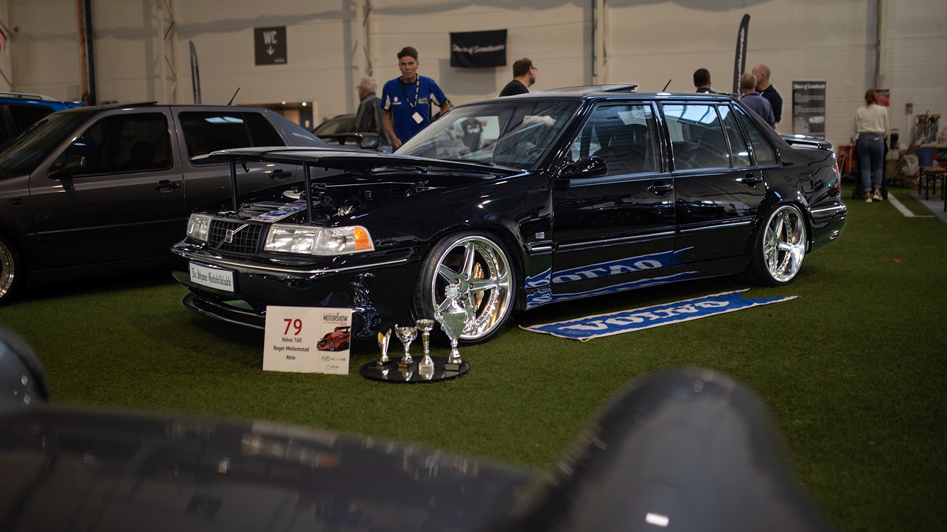 Denne skikkelig lekre Volvo 760en ble kåret til «Best in show» av juryen.