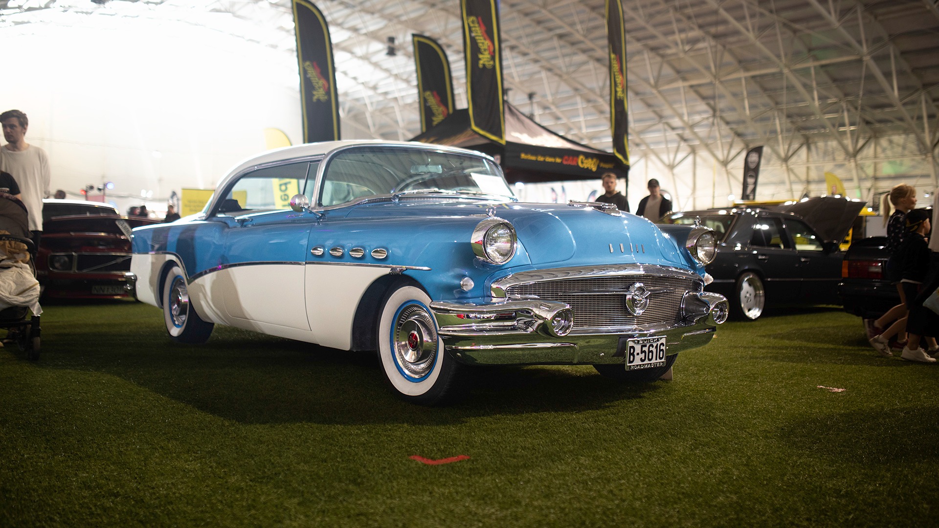 Mer deilig Buick, er i form av en 1956 Roadmaster.