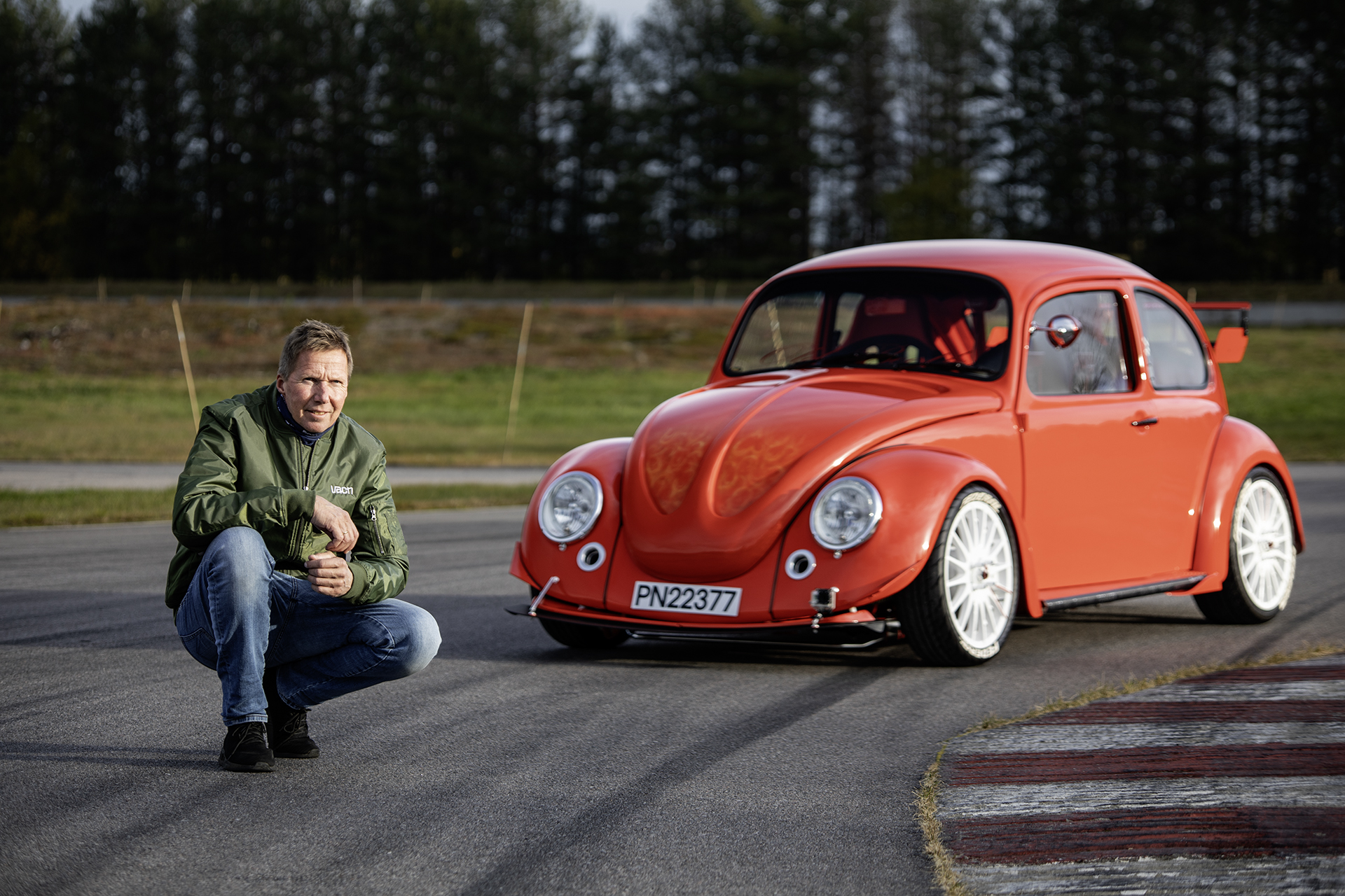 Jarle Martinsen og hans utrolige asfaltracer.