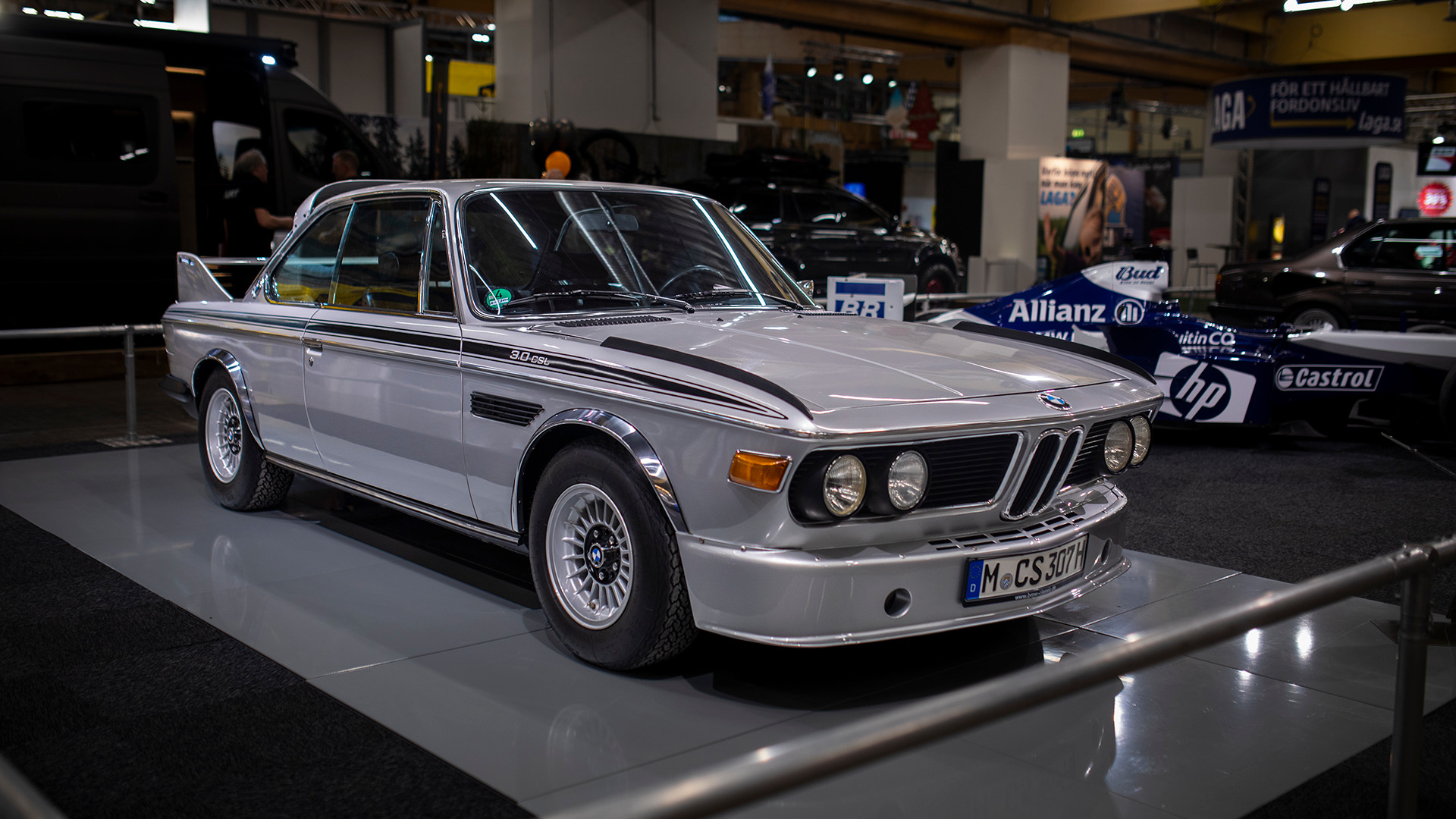 Umåtelig vakker BMW 3.0 CSL fra 1973. En av 167 bygde.