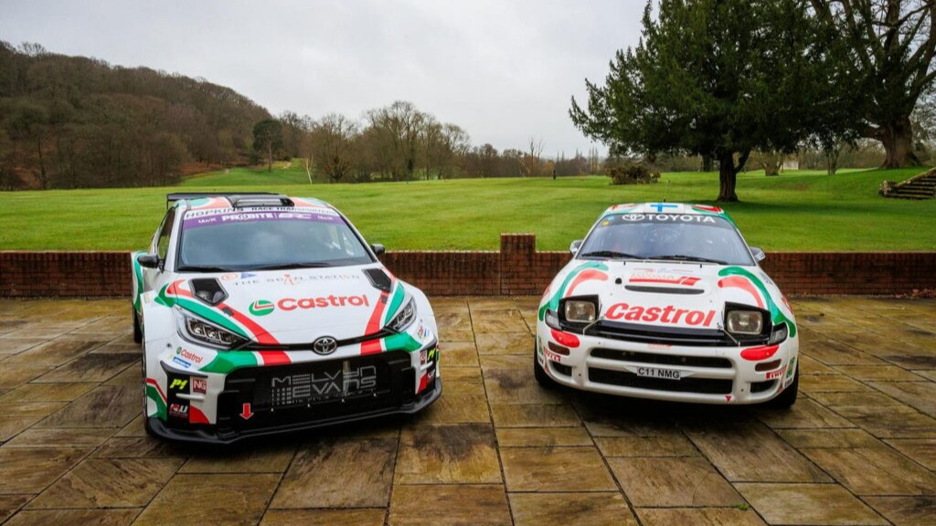 Toyota hedrer ikonisk rallybil under det britiske rallymesterskapet
