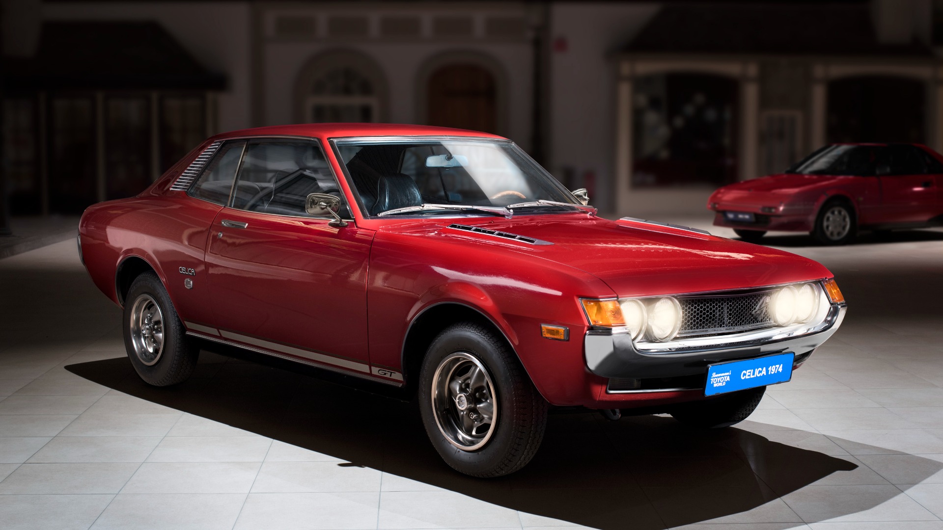 De første modellene av Toyota Celica kom allerede i 1971.