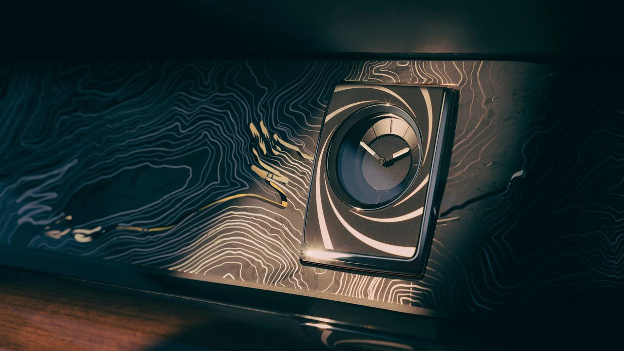 De som har sett James Bond kjenner igjen mønsteret rundt klokken.