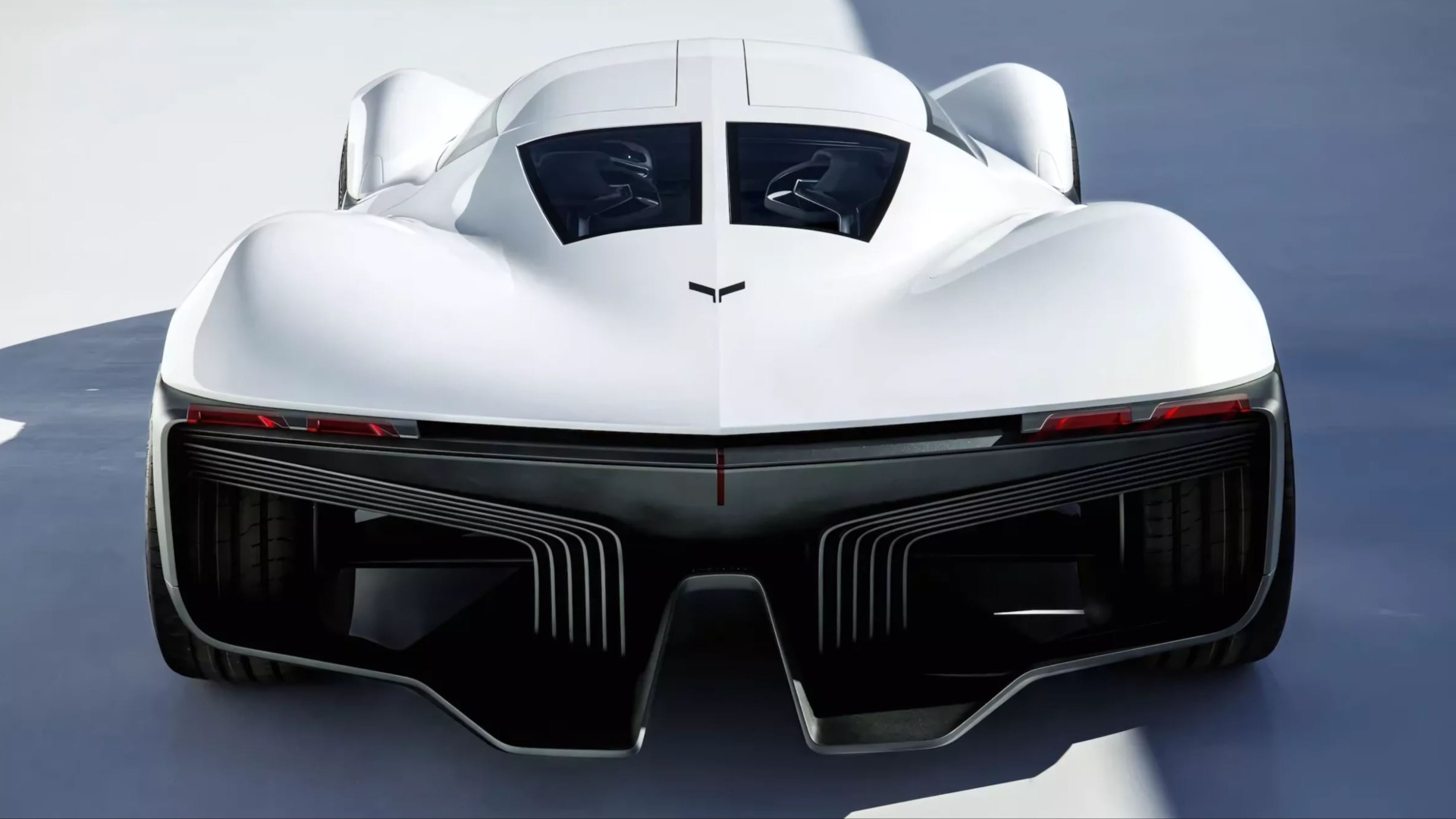 Split window, akkurat som 1963 Corvette!