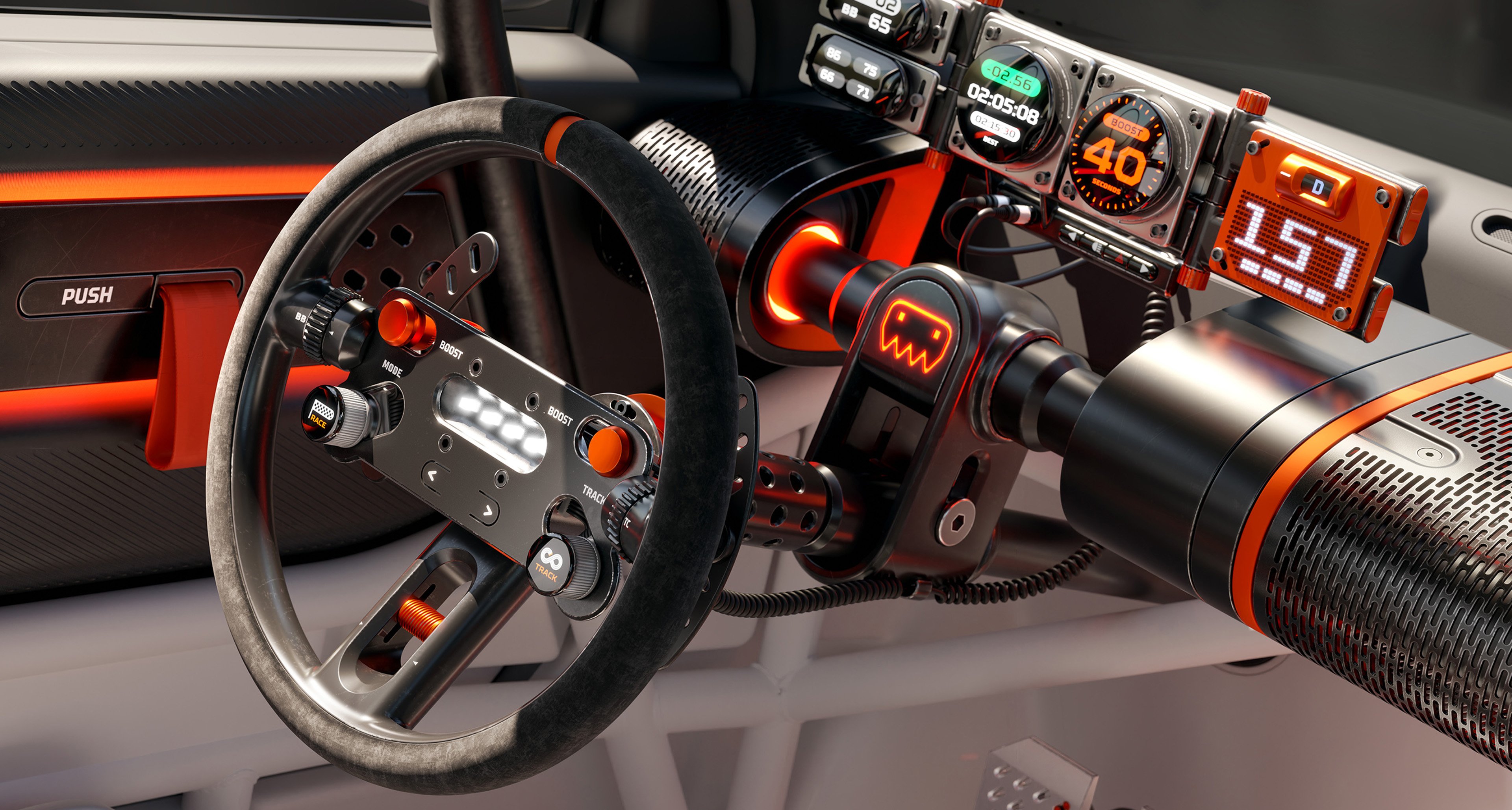 Ett av de enkleste men allikevel tøffeste dashbord vi har sett på lenge.