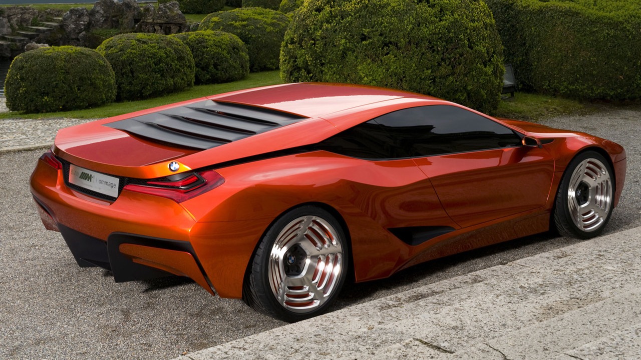 BMW M1 Hommage fra 2008 påvirket designet på modellen i8.