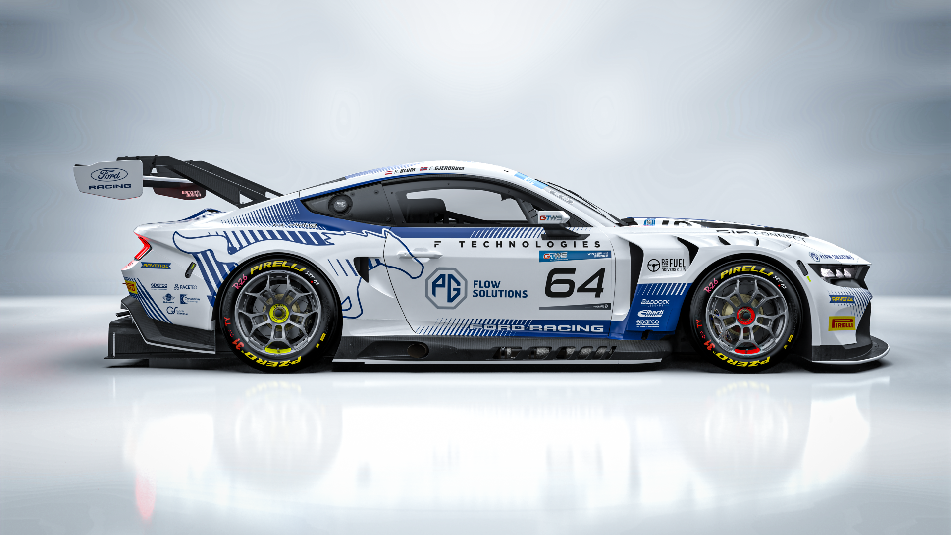 Ideell mulighet for å teste den nye GT3 bilen.