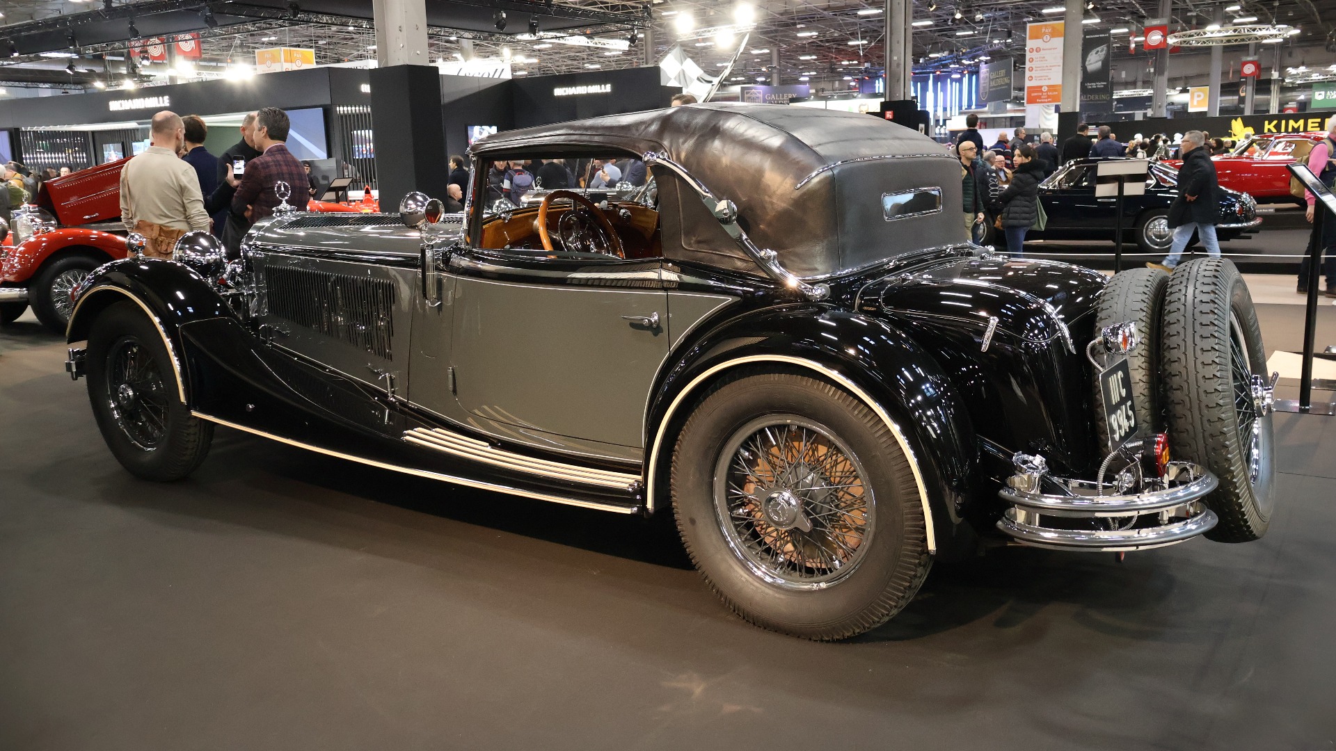 Denne ser du ikke hver dag. Verdens eneste gjenlevende Mercedes-Benz 710 Super Sport Cabriolet A, som var den dyreste bilen selskapet lagde i 1933. Tre ble bygget, kun denne er igjen. 