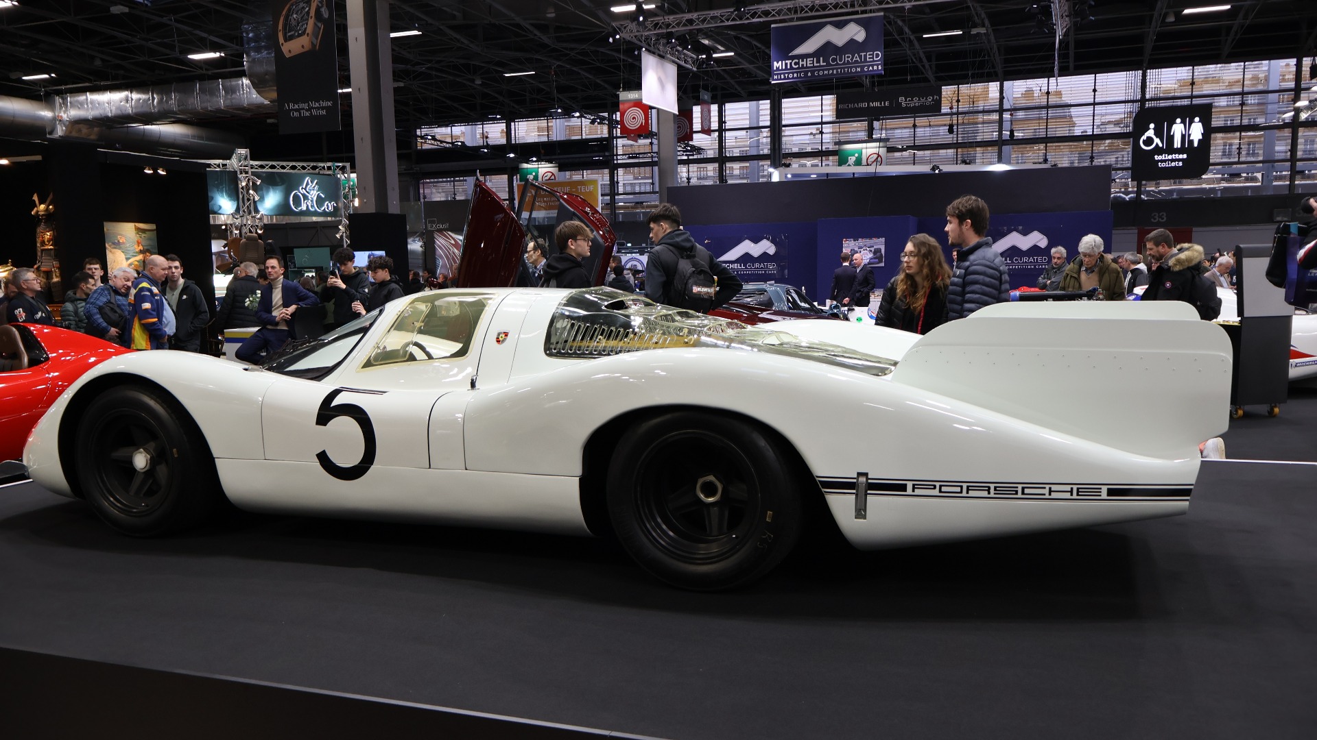 1968 Porsche 908 i «Langheck» utførelse. Den eneste som fins igjen i denne utførelsen. 