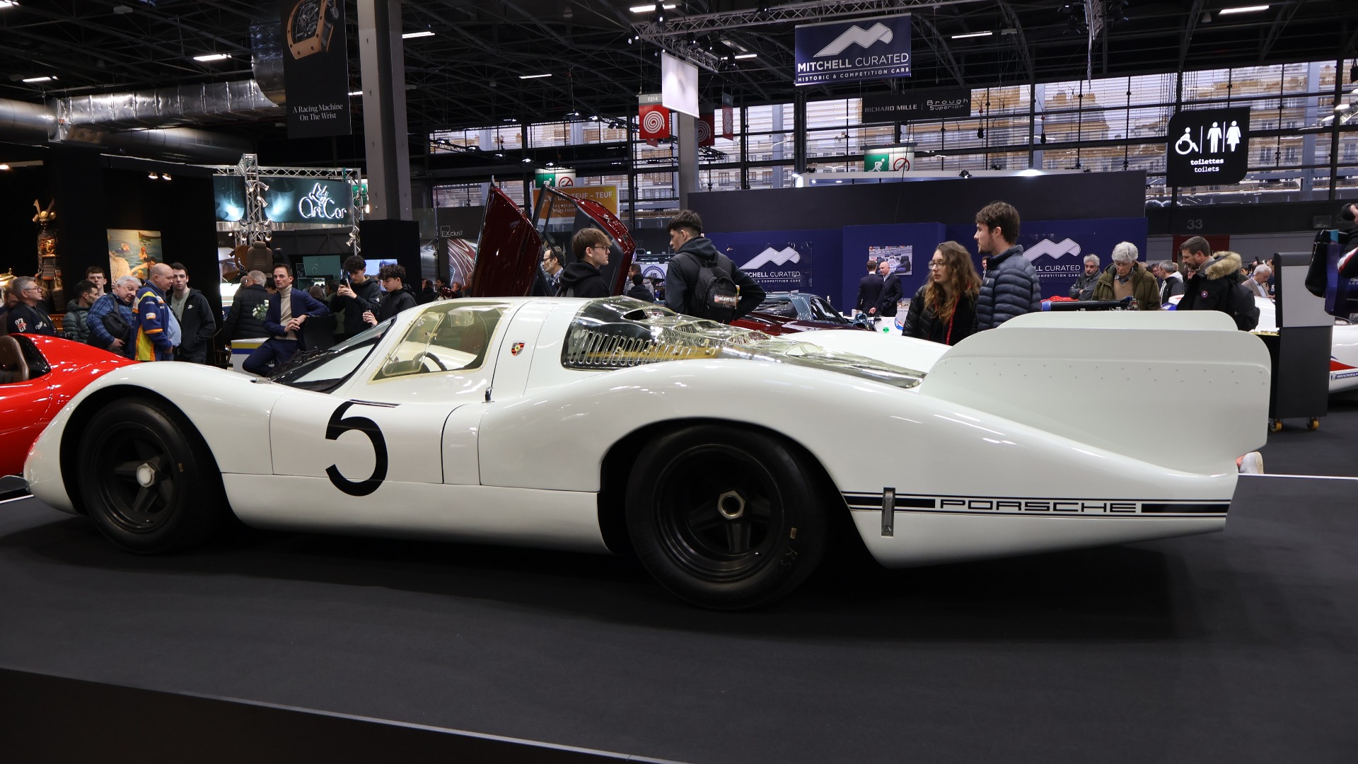 1968 Porsche 908 i «Langheck» utførelse. Den eneste som fins igjen i denne utførelsen.