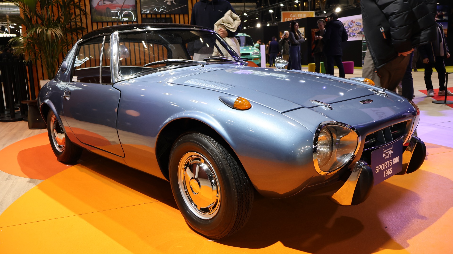 En herlig liten Toyota Sports 800 fra 1965. En sportsbil som er et relativt sjeldent syn i Europa.