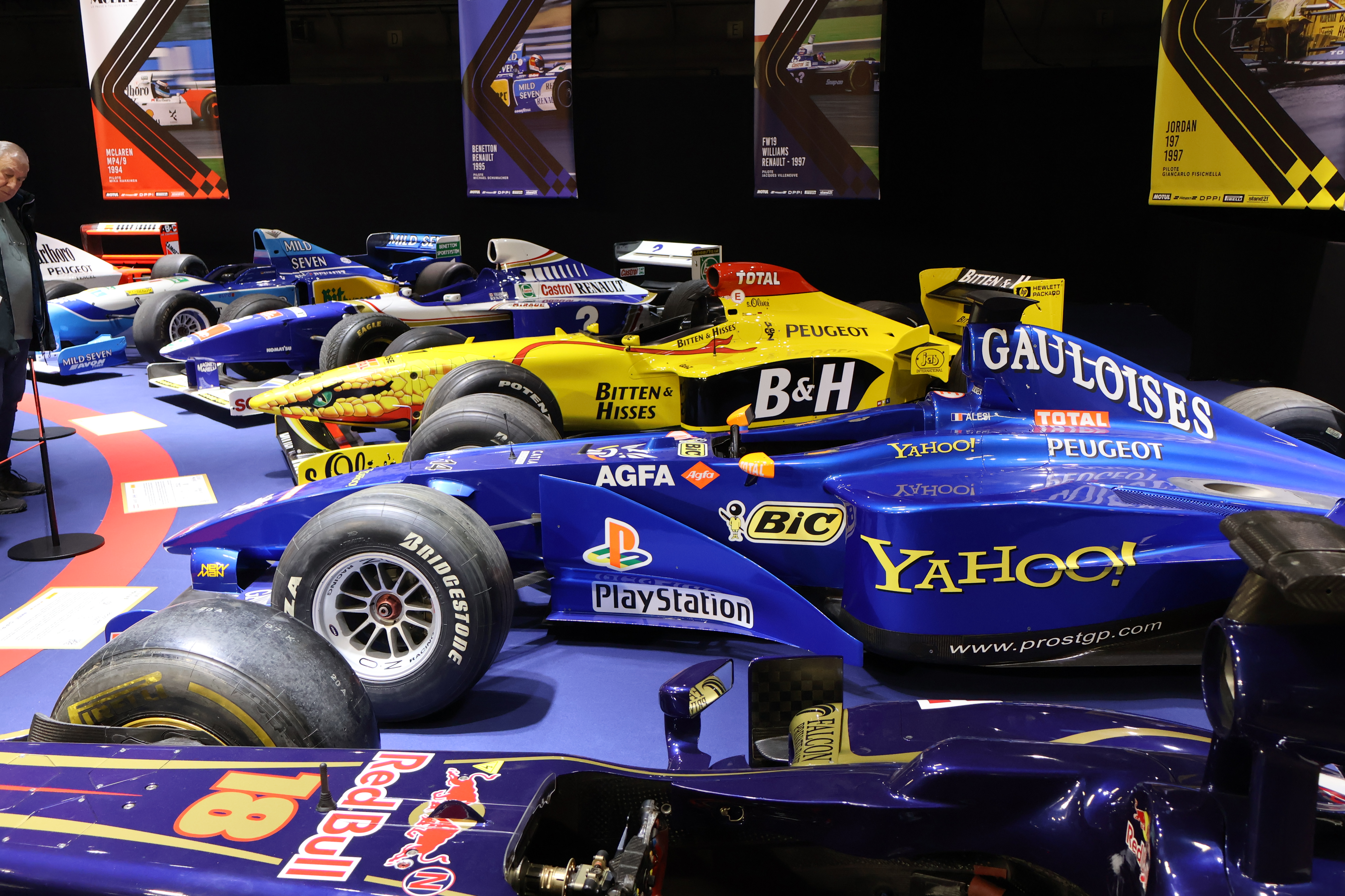 Formel 1 feber på Retromobile