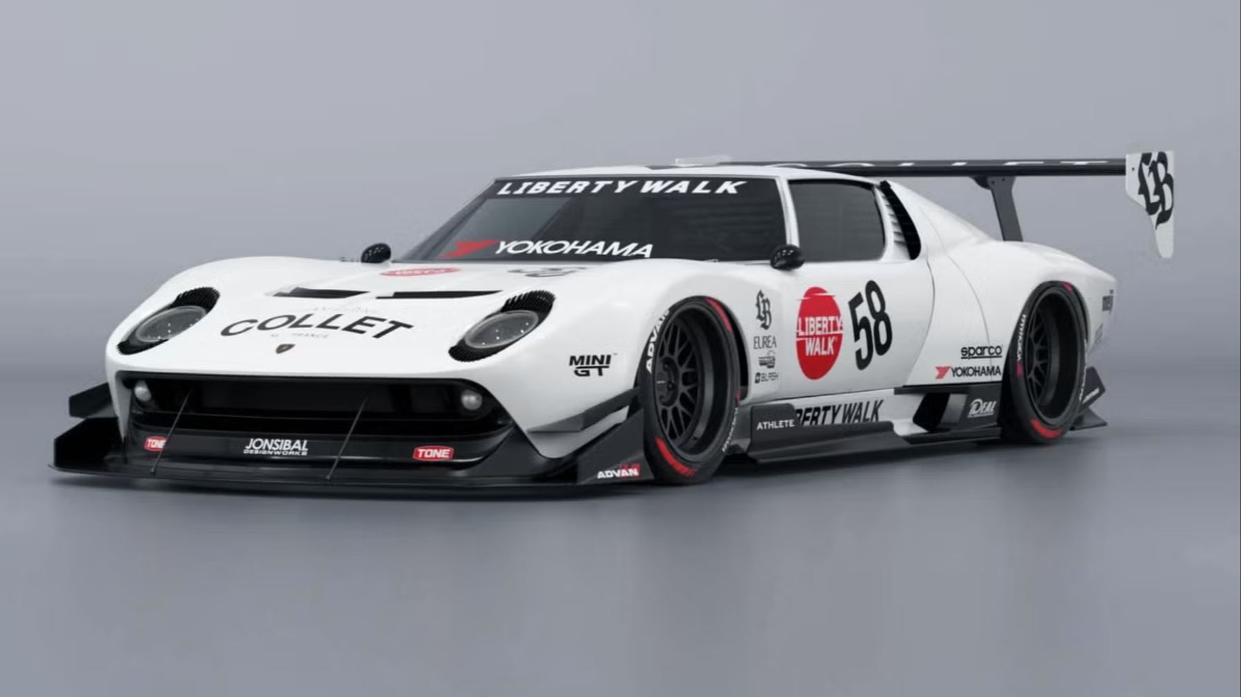 Vanvittig ombygging, og Liberty Walk er kjent for å ikke avvike for mye fra sine illustrasjoner.