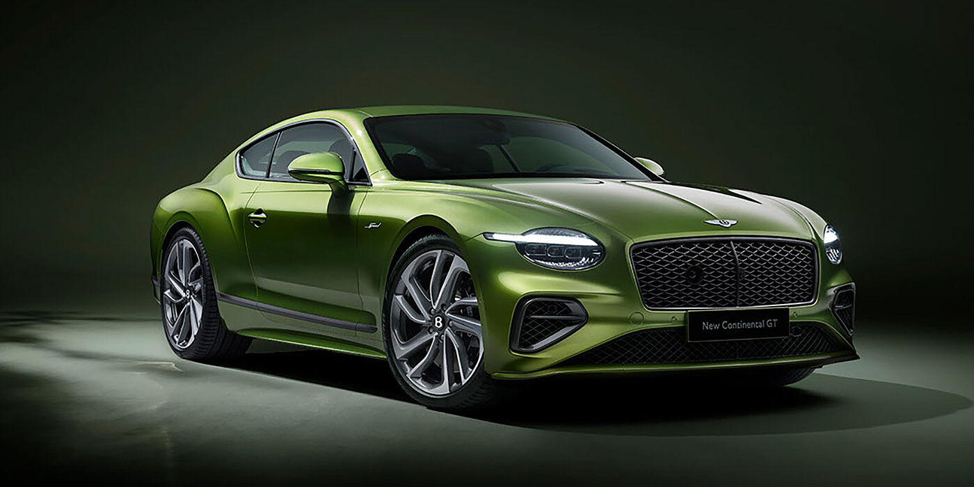 Bentley Continental GT Speed er en av utfordrerne 