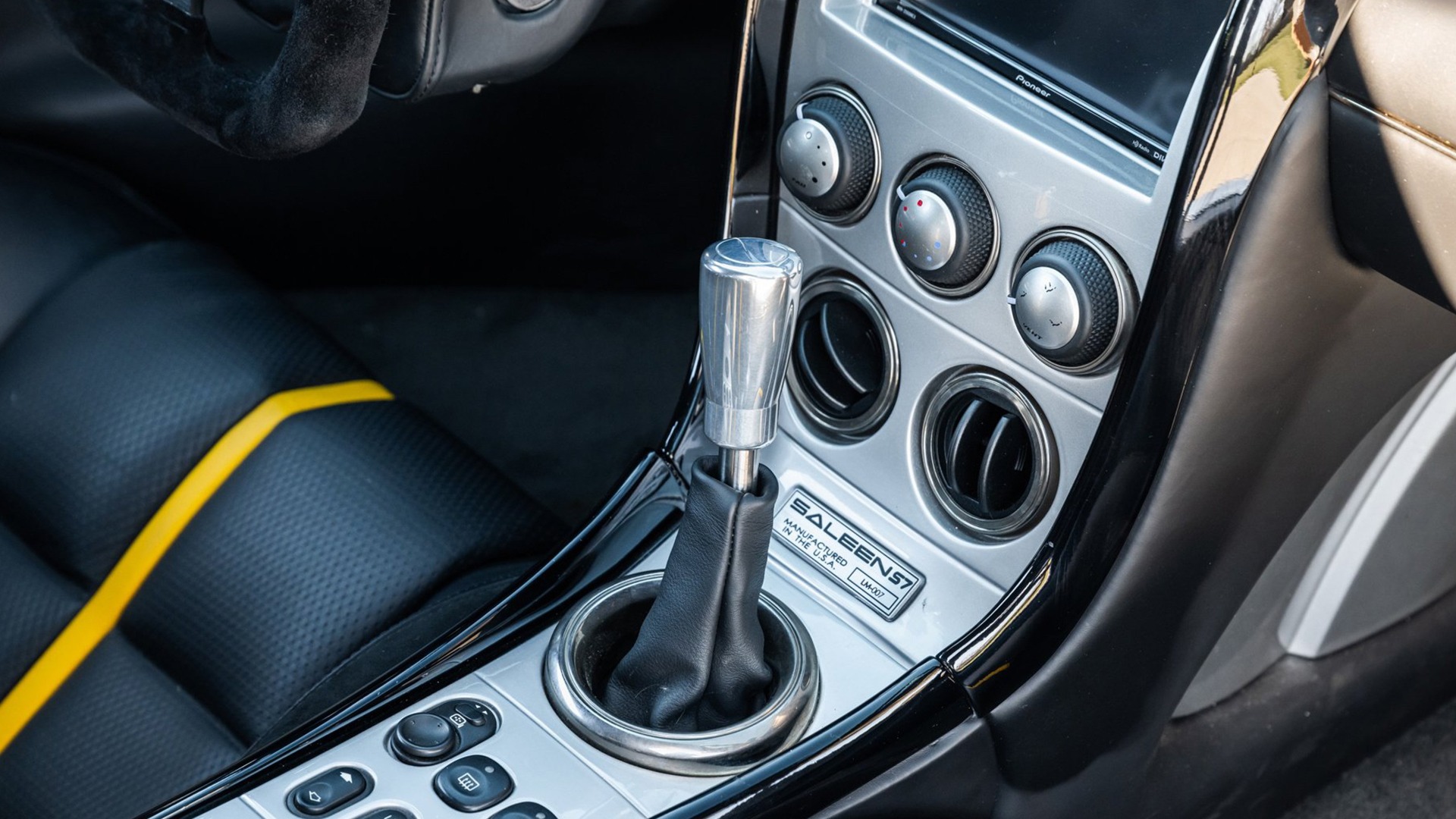 Manufactured in the USA. Saleen S7.