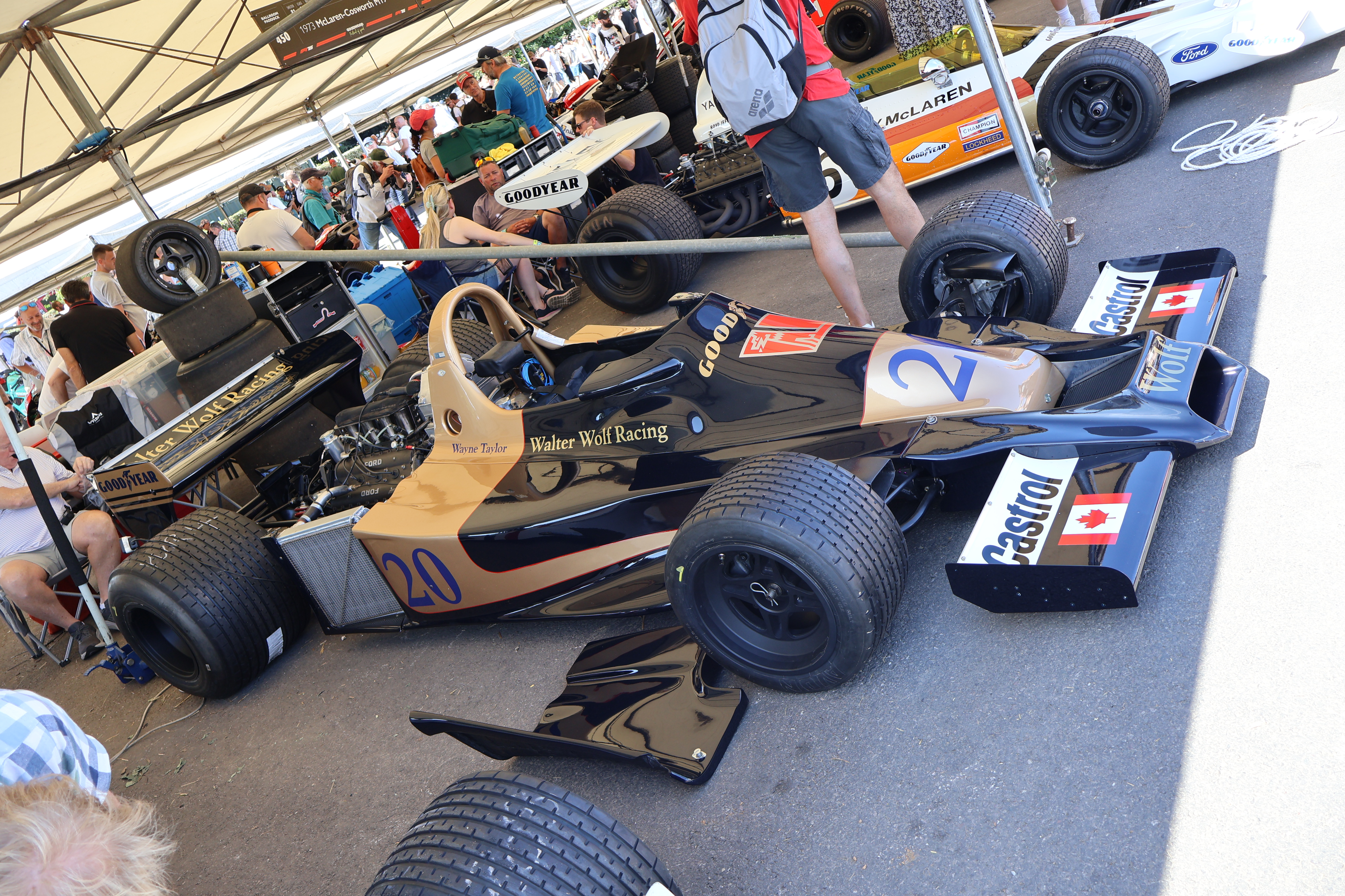 Wolf sine Formel 1 biler fra debutsesongen 1977 er blant tidenes vakreste F1-maskineri. 