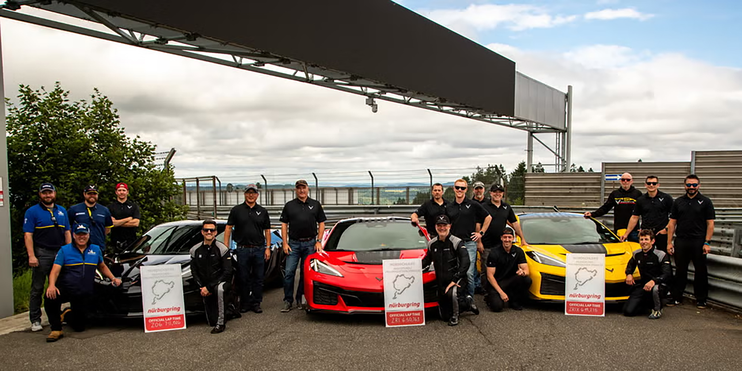 Corvette-teamet er godt fornøyd med rekorden