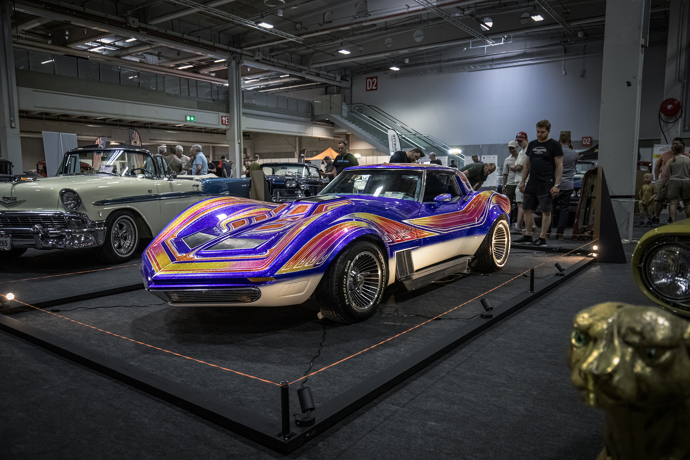 Einar Valsjøs Mako Shark 3 var selvfølgelig et voldsomt trekkplaster. En fantastisk bil.