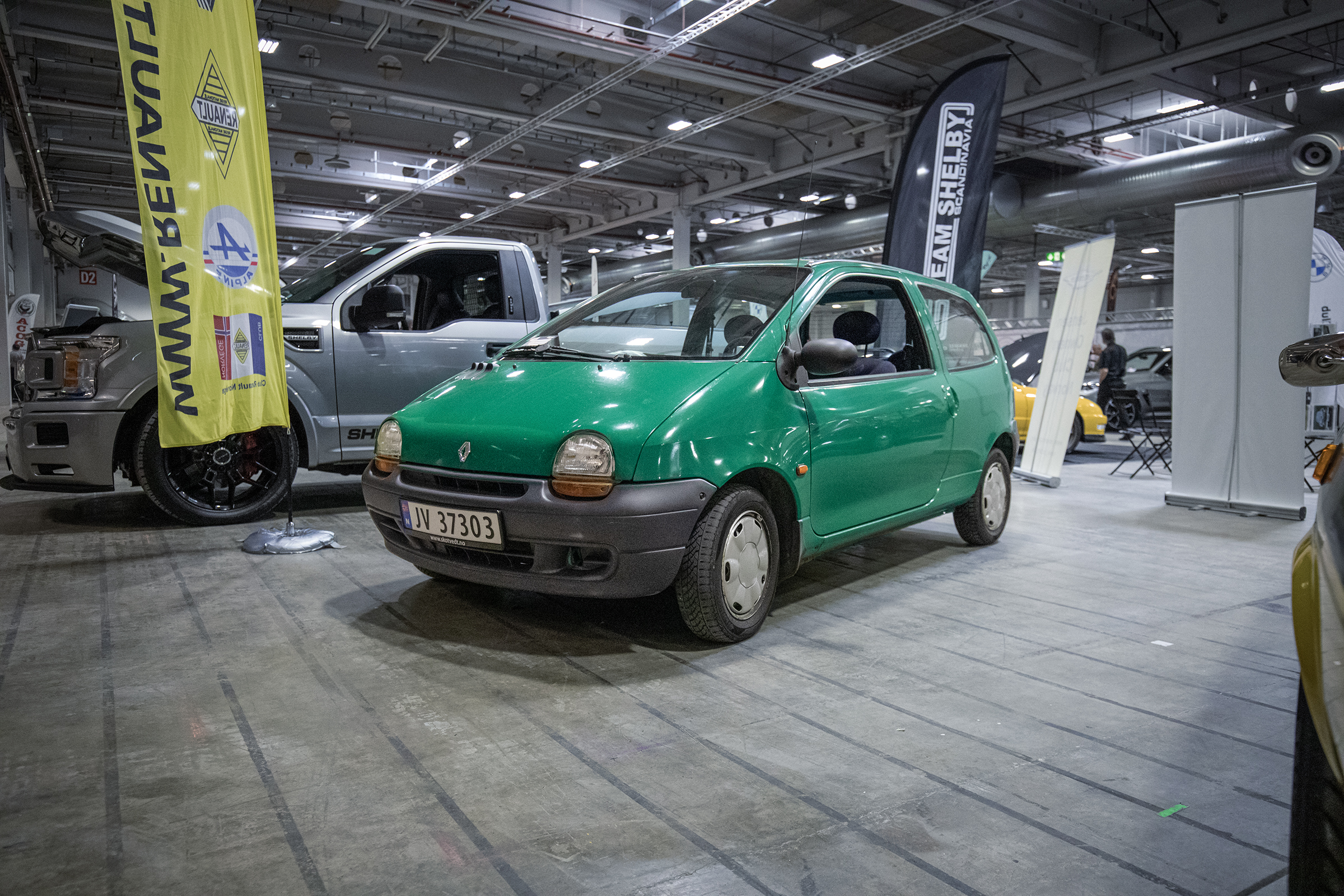 Club Renault Norvège hadde med seg denne morsomme Twingoen