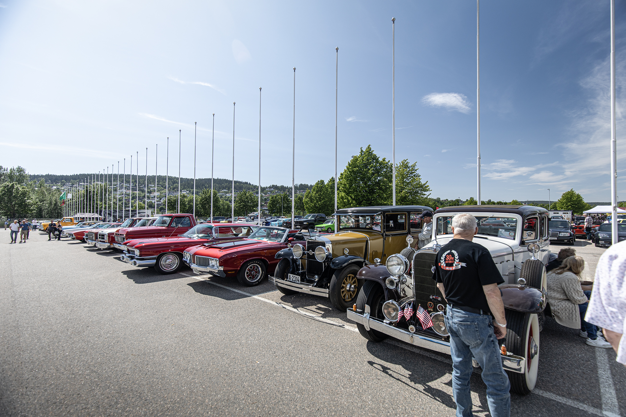 Klassikerene sto på rekke og rad