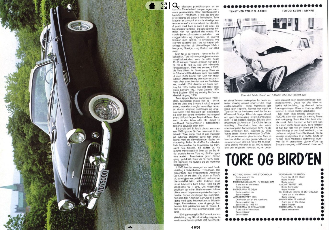1956 Ford Thunderbird