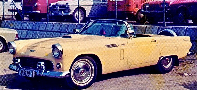 Bildet er tatt ved Ford-forhandleren Arvid Fische hvor Tpre jobbet. Året er 1970.