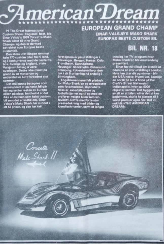 1969 Chevrolet Corvette Maco Shark