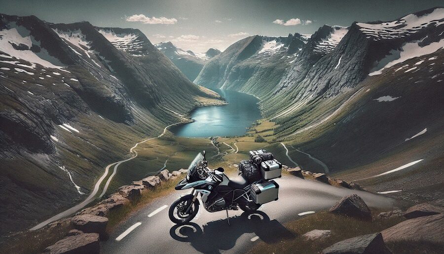 Å kjøre en BMW GS på ferie i Norge er en drøm for mange europeere, og Markus Flasch kjørte for noen år siden fra Oslo til Nordkapp på en GS.