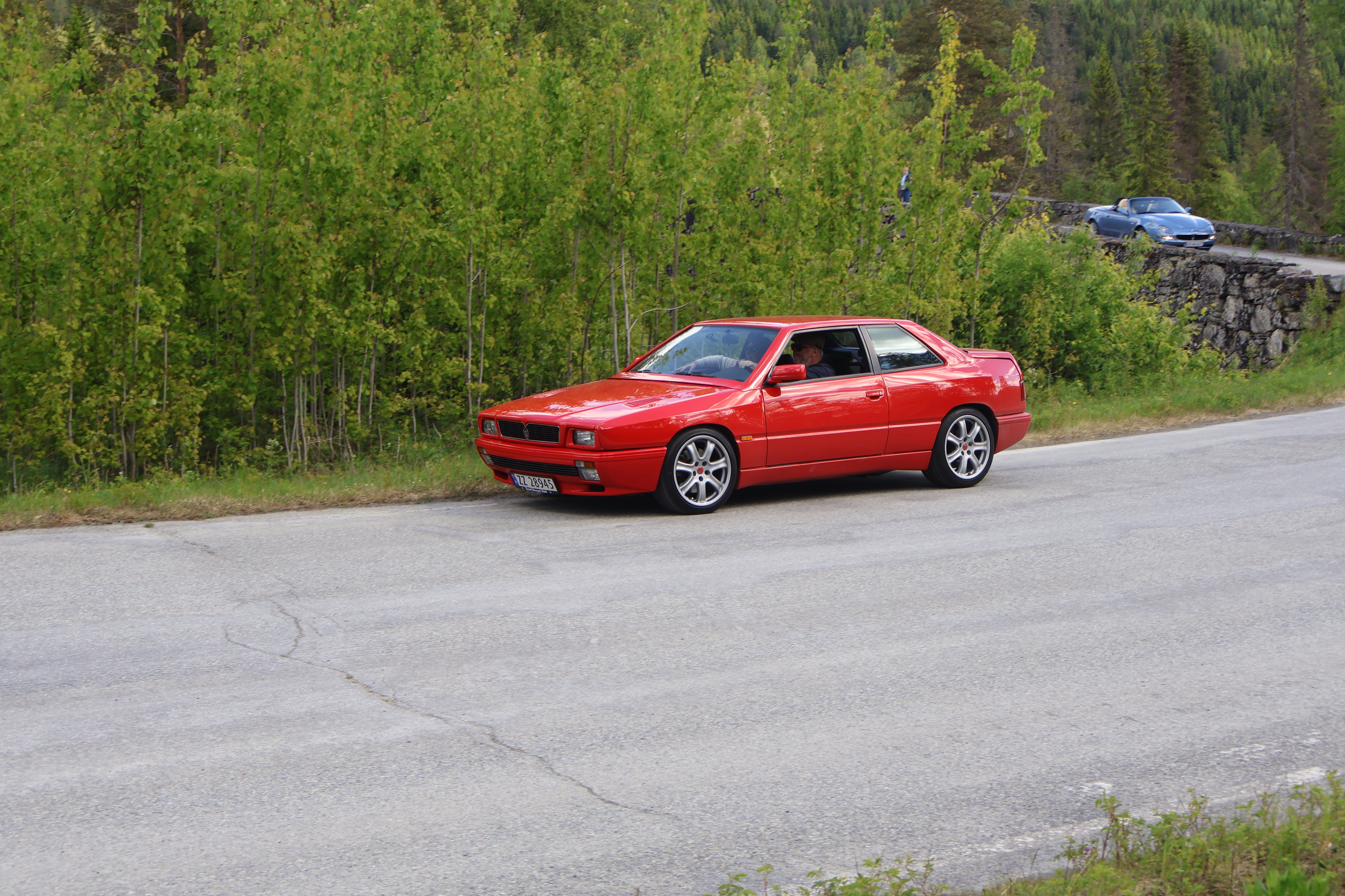 Maserati Ghibli II er noe av det aller vakreste fra 90-tallet, og et populært valg i klubben.
