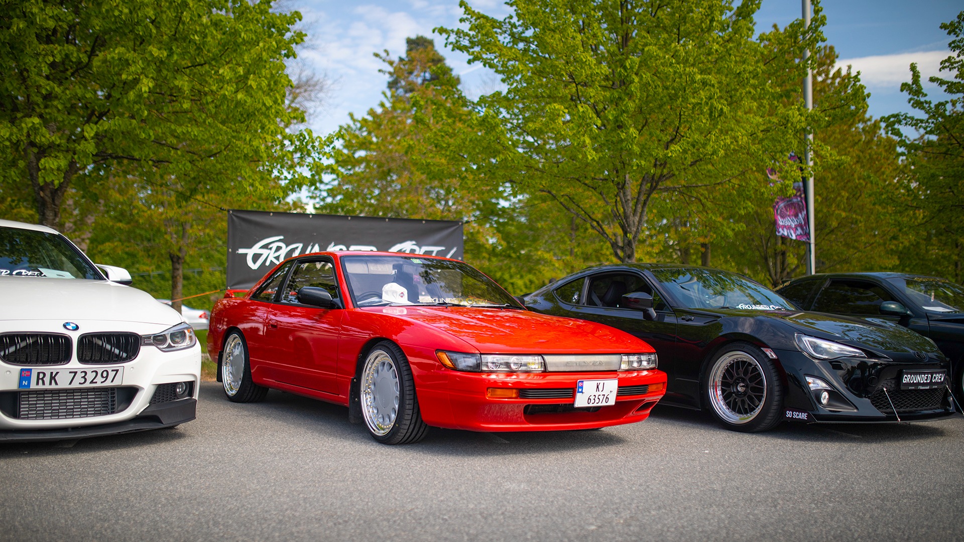 Smukk Nissan Silvia fra 1990.